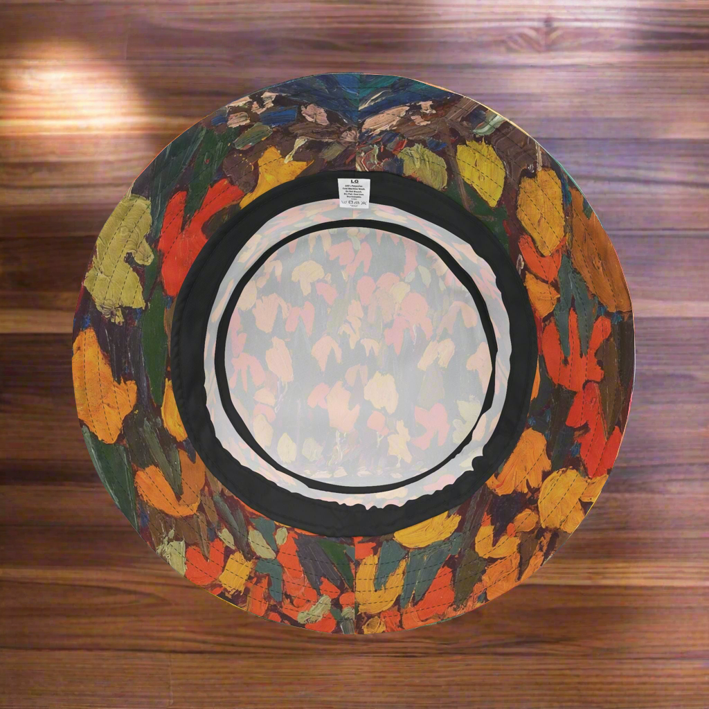 Tom Thomson’s “Autumn Foliage” Bucket Hat - Artistic and Stylish