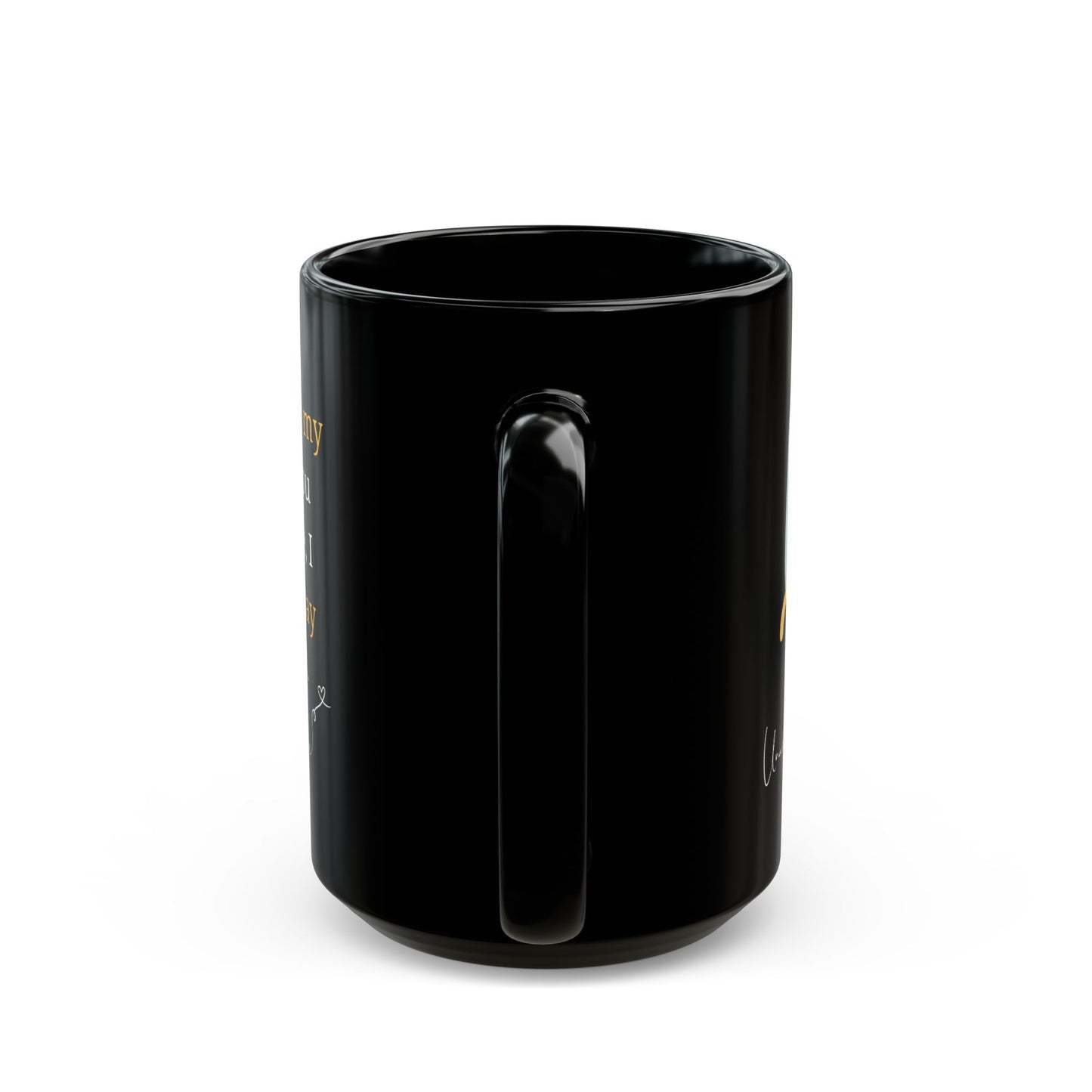 Back view of 150z mug
