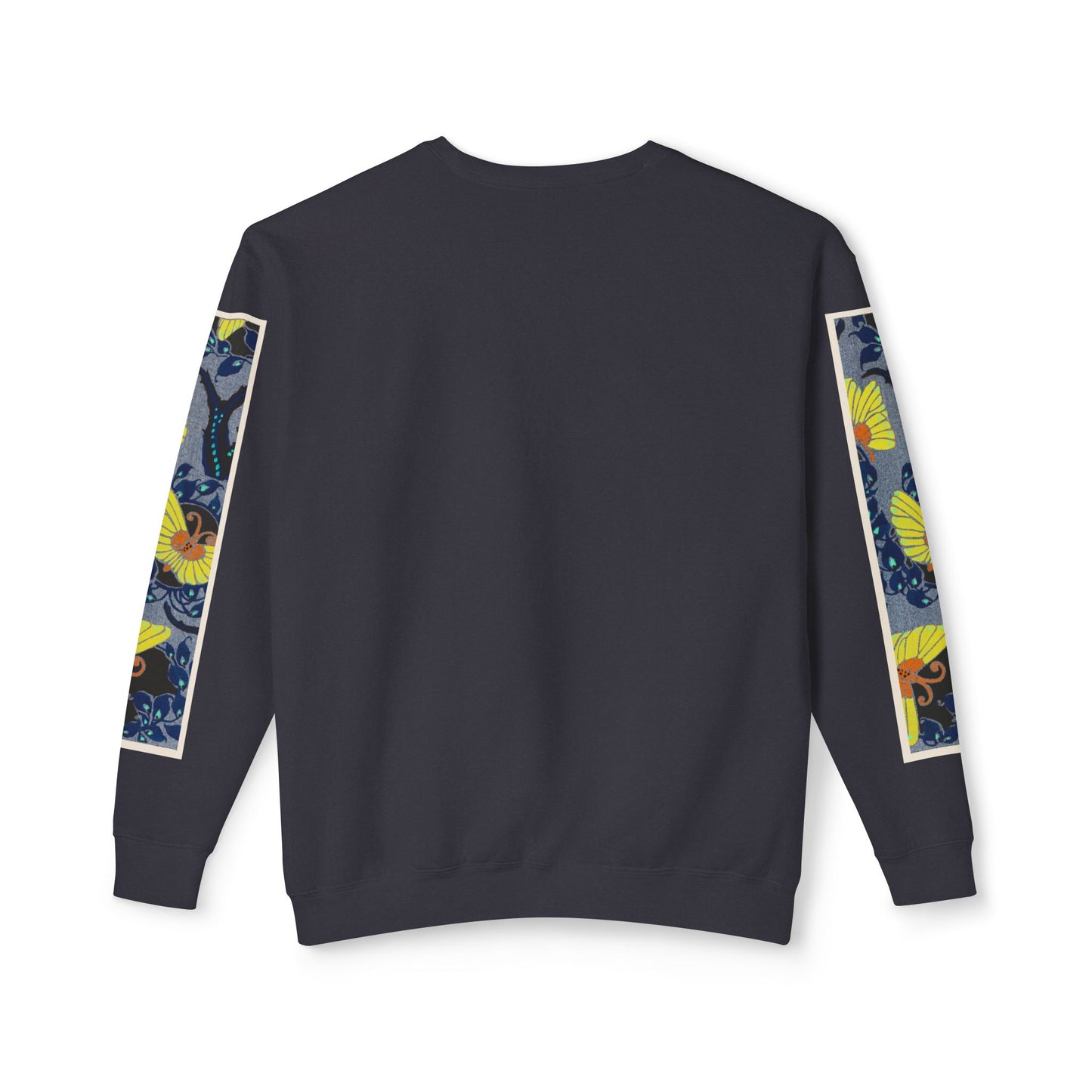Art Nouveau Butterfly Crewneck Sweatshirt – E. A. Séguy Inspired Unisex Sweater