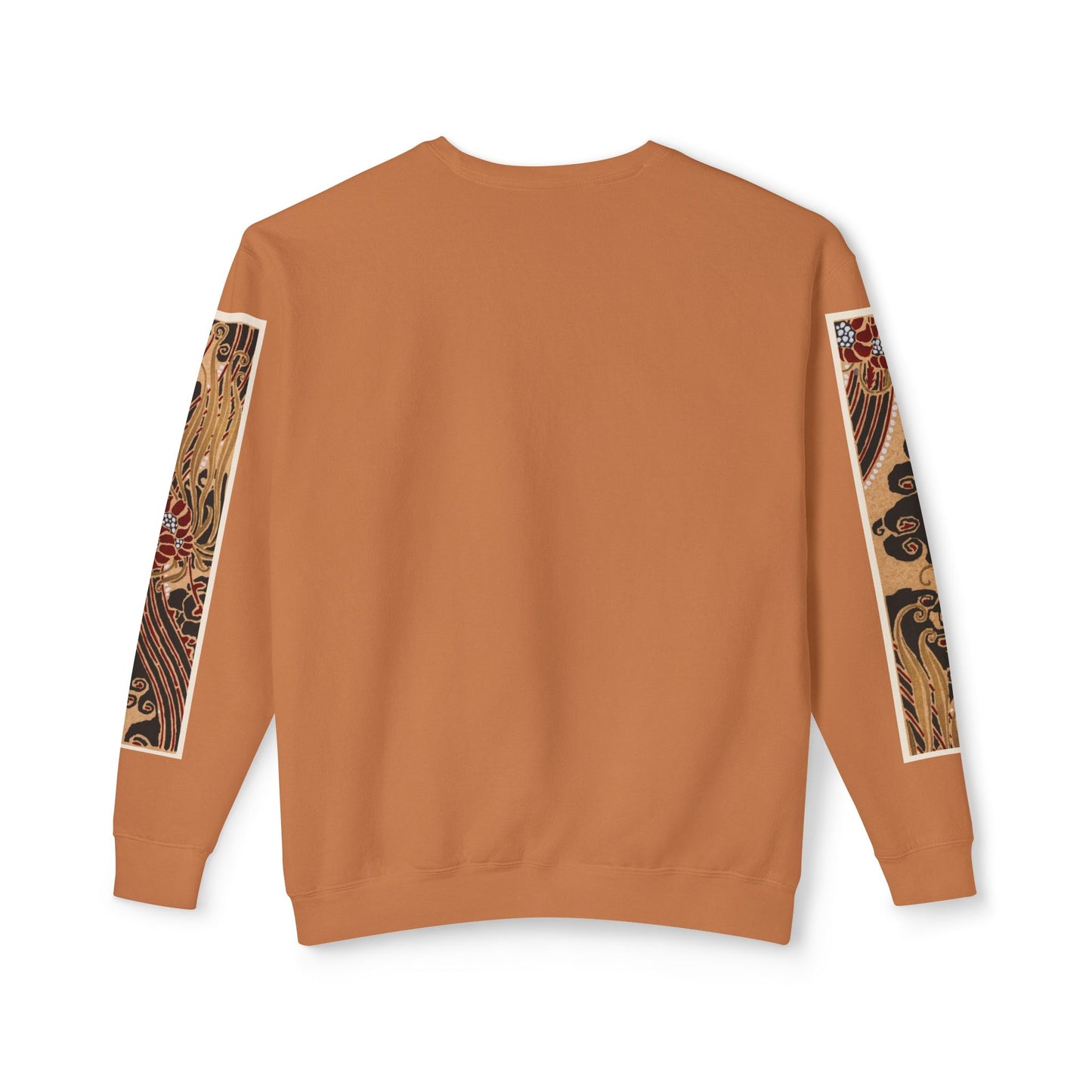 Unisex Lightweight Crewneck Sweatshirt – E. A. Séguy Inspired Art Deco Floral Design