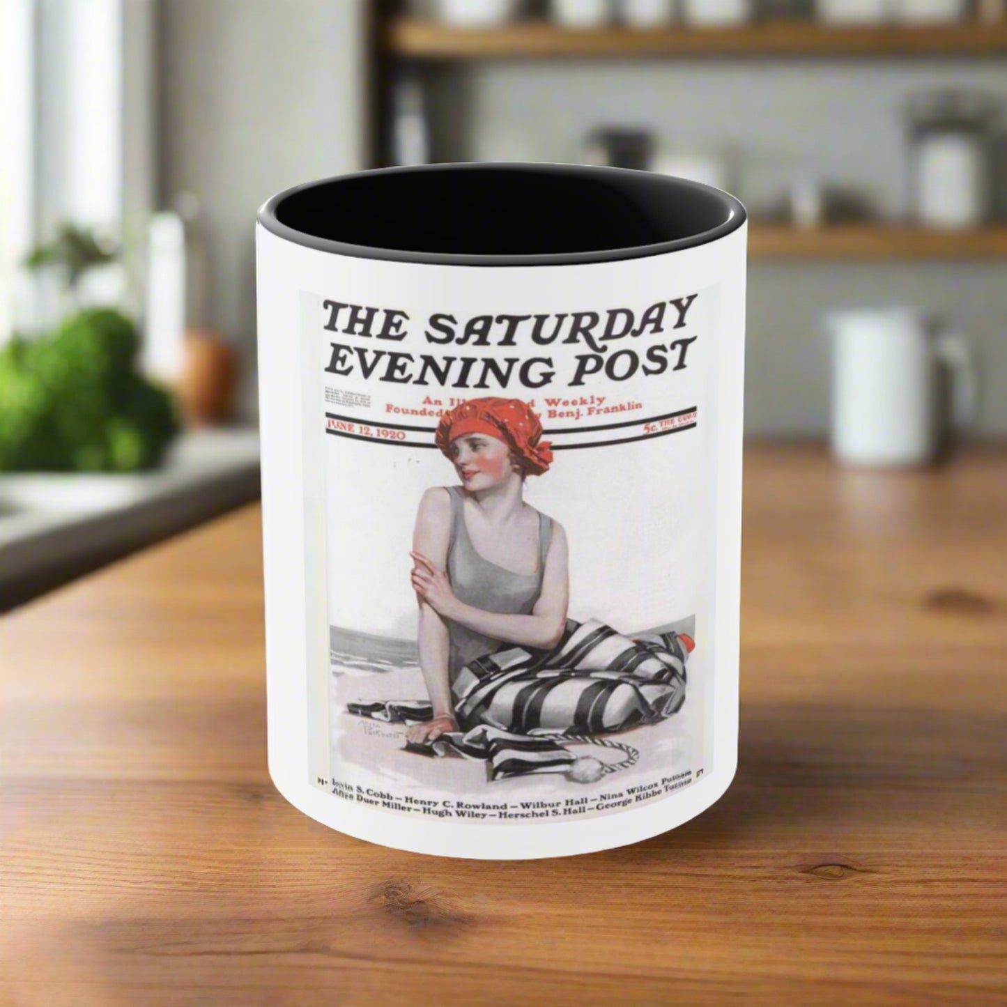 Vintage Saturday Evening Post Cover Mug - June 12, 1920 (11oz)