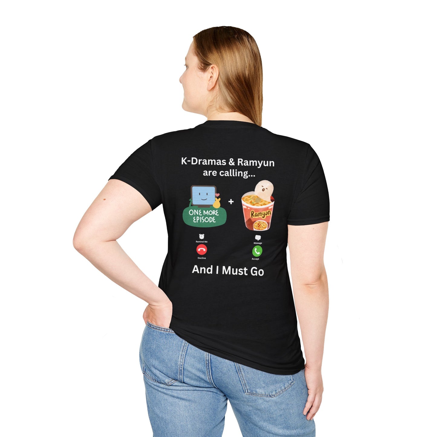 K-Dramas and Ramyun are Calling T-Shirt – Fun South Korean Culture Tee | S-5XL