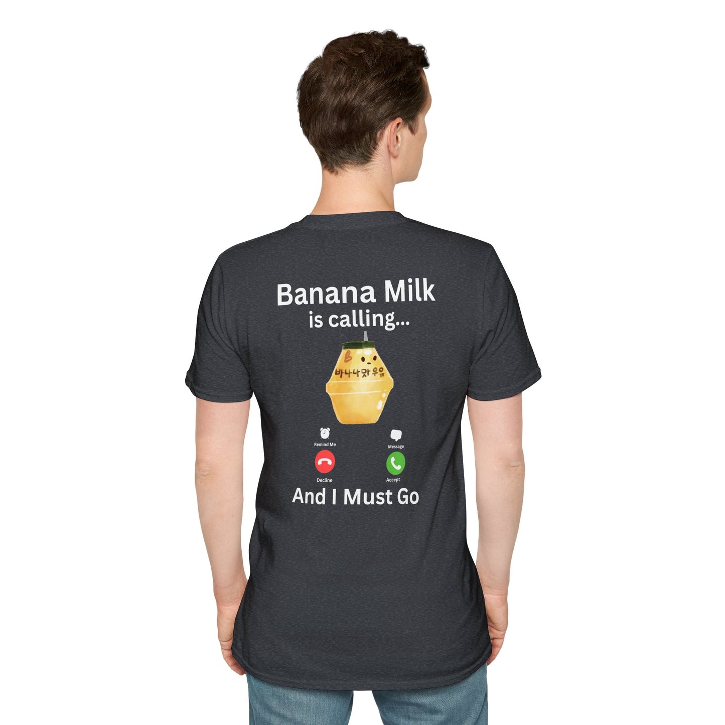 Banana Milk is Calling T-Shirt – Fun South Korean Culture Tee | S-5XL