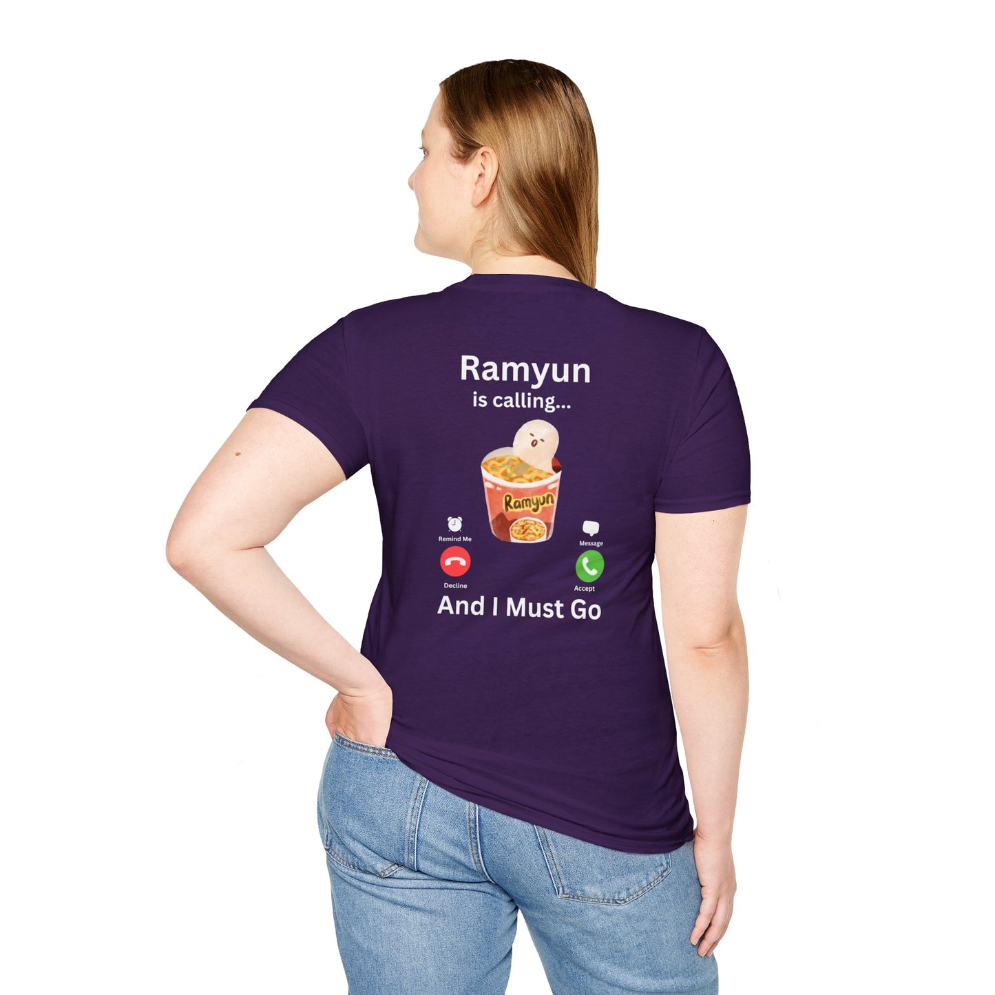 Ramyun is Calling T-Shirt – Fun South Korean Culture Tee | S-5XL