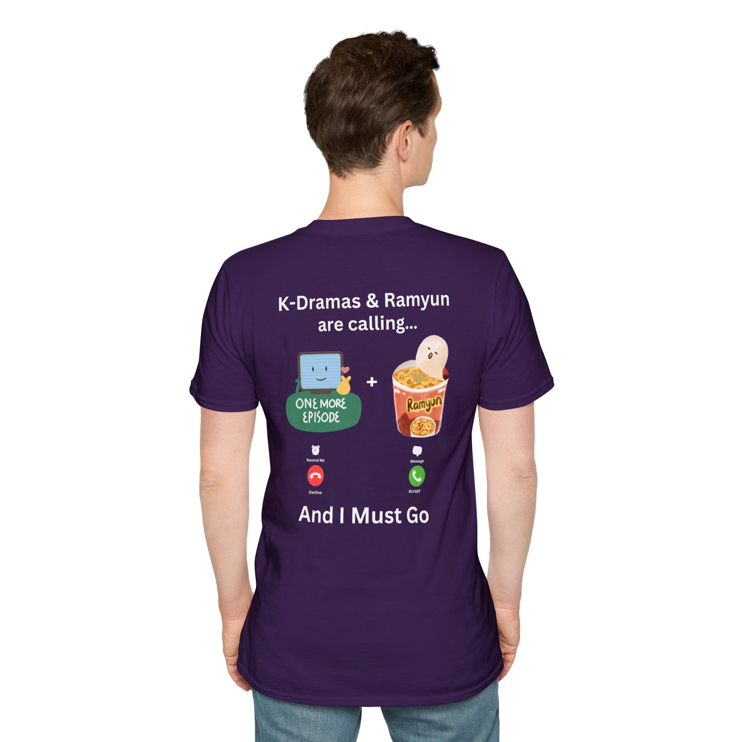 K-Dramas and Ramyun are Calling T-Shirt – Fun South Korean Culture Tee | S-5XL