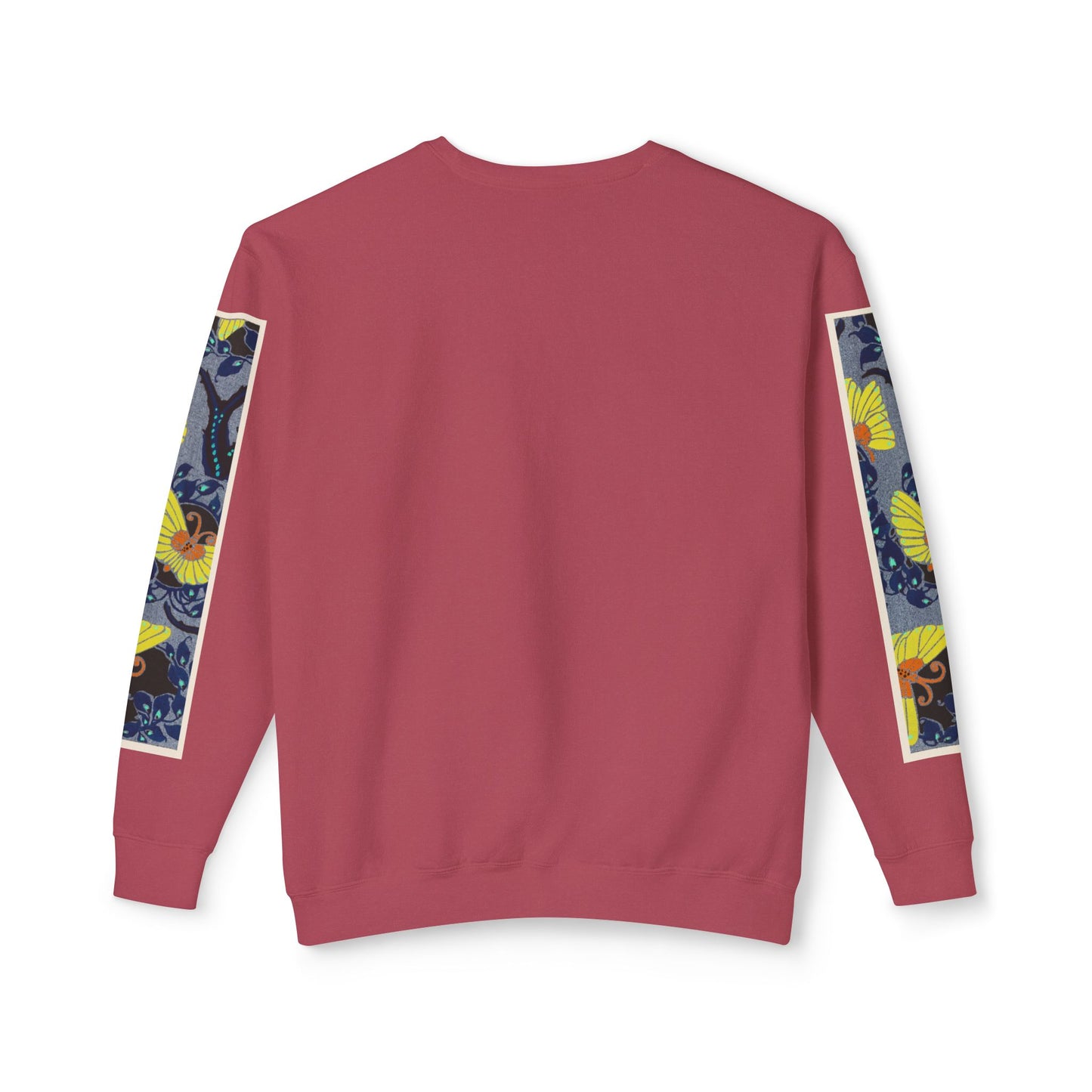 Art Nouveau Butterfly Crewneck Sweatshirt – E. A. Séguy Inspired Unisex Sweater