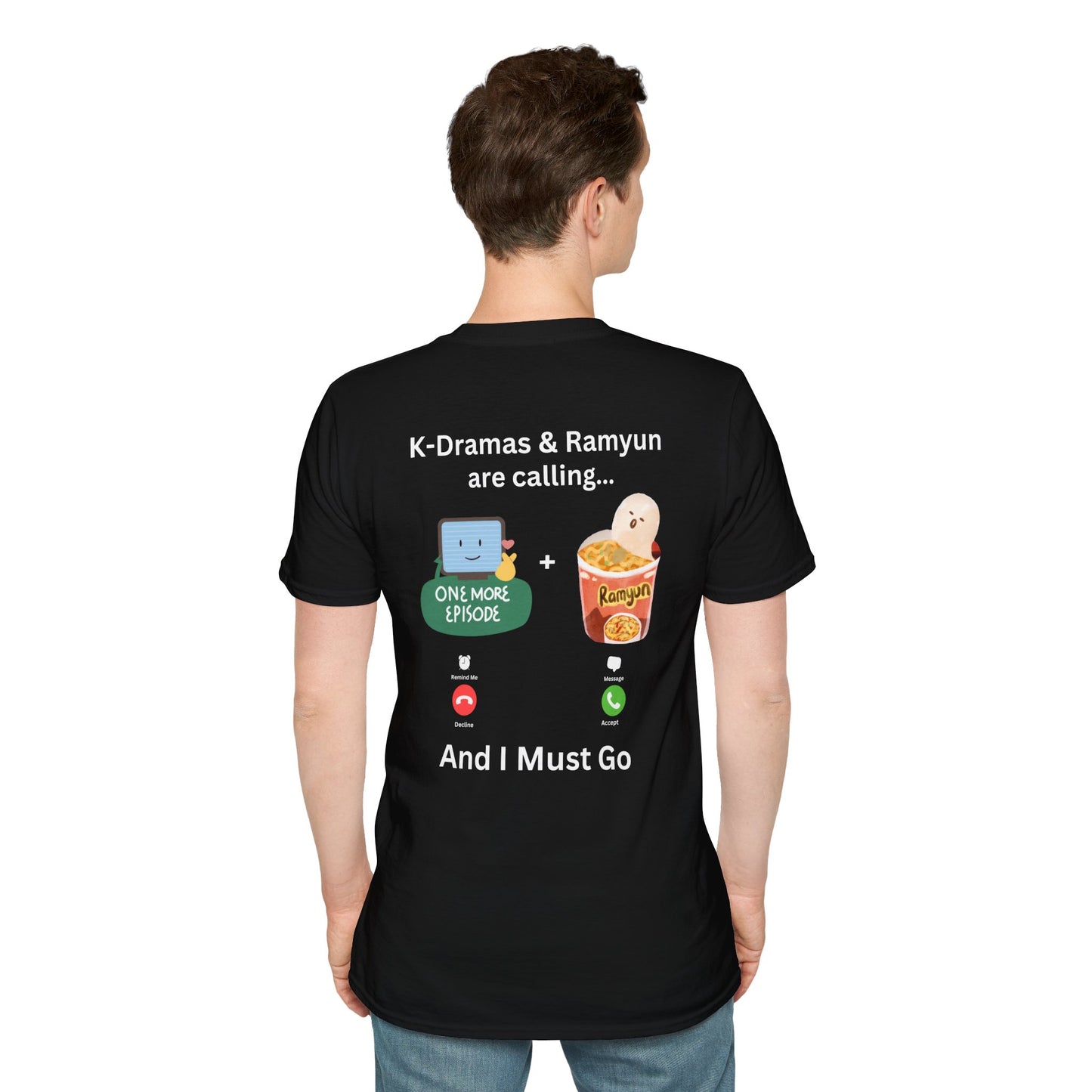 K-Dramas and Ramyun are Calling T-Shirt – Fun South Korean Culture Tee | S-5XL