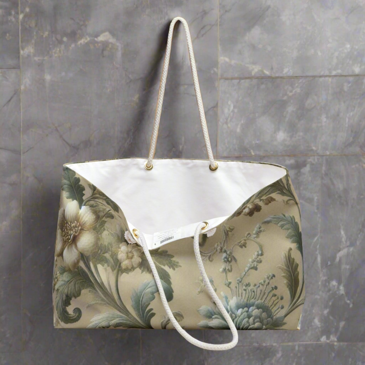 Elegant Floral Estelle Taylor Weekender Bag