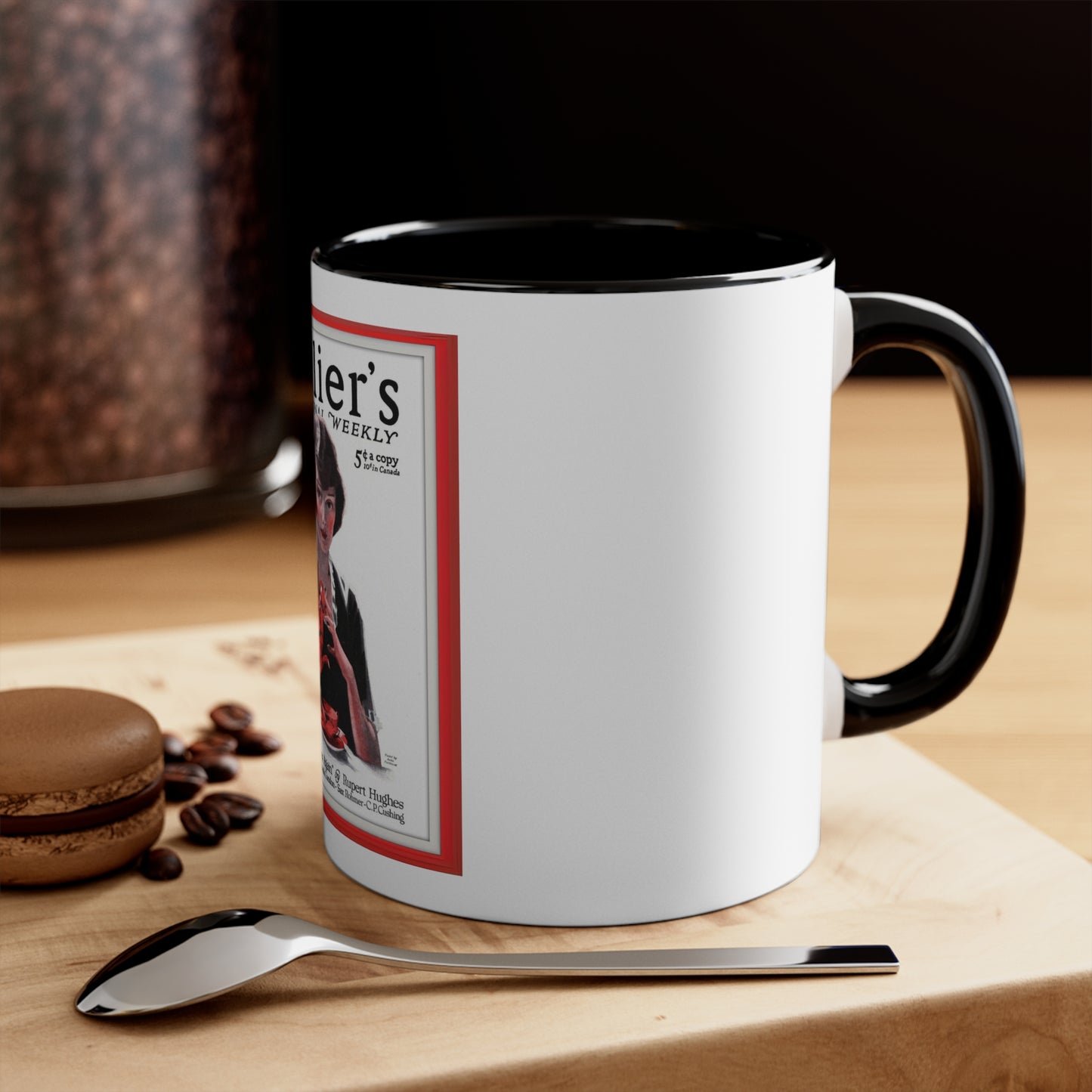 Vintage Collier's Magazine Cover Coffee Mug (11oz)
