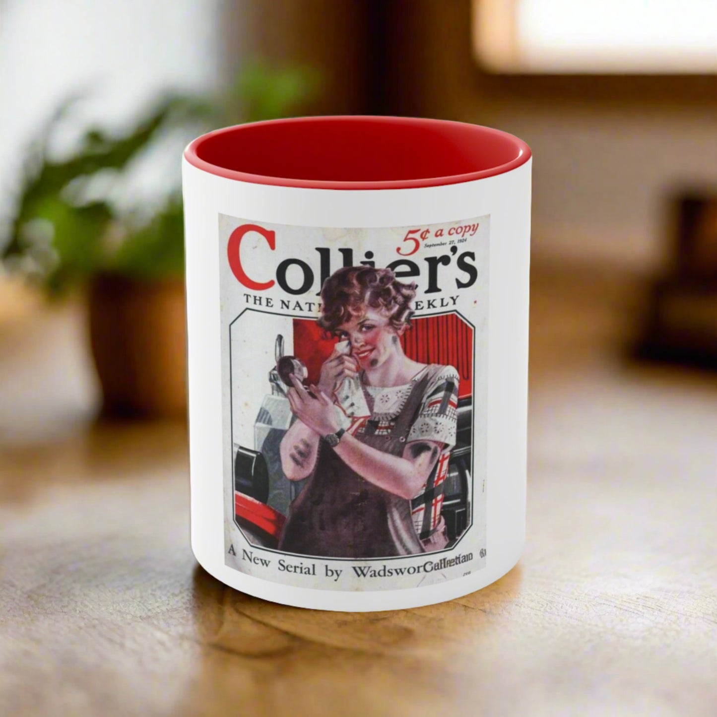 Vintage Collier's Magazine Cover Mug - September 19, 1931