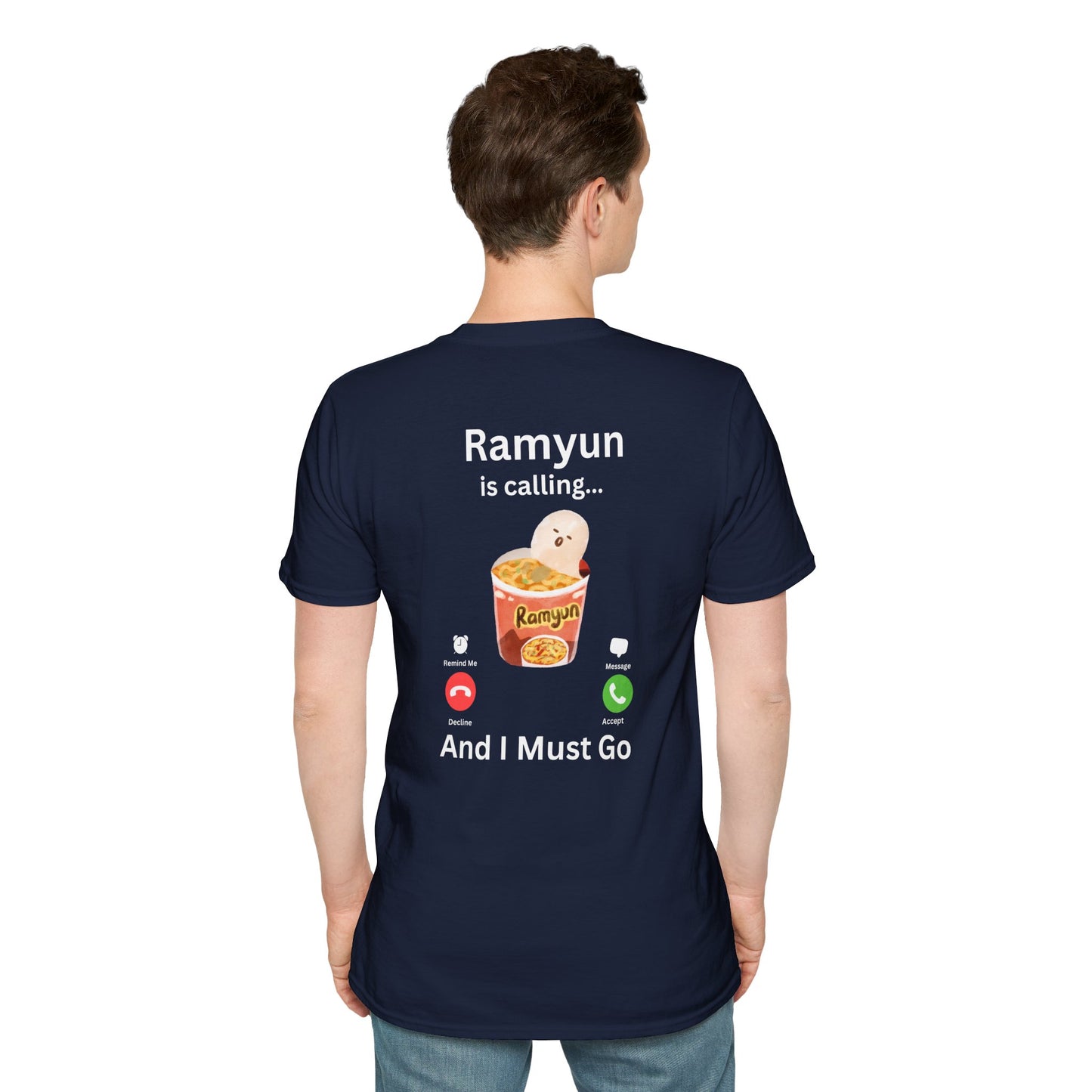 Ramyun is Calling T-Shirt – Fun South Korean Culture Tee | S-5XL