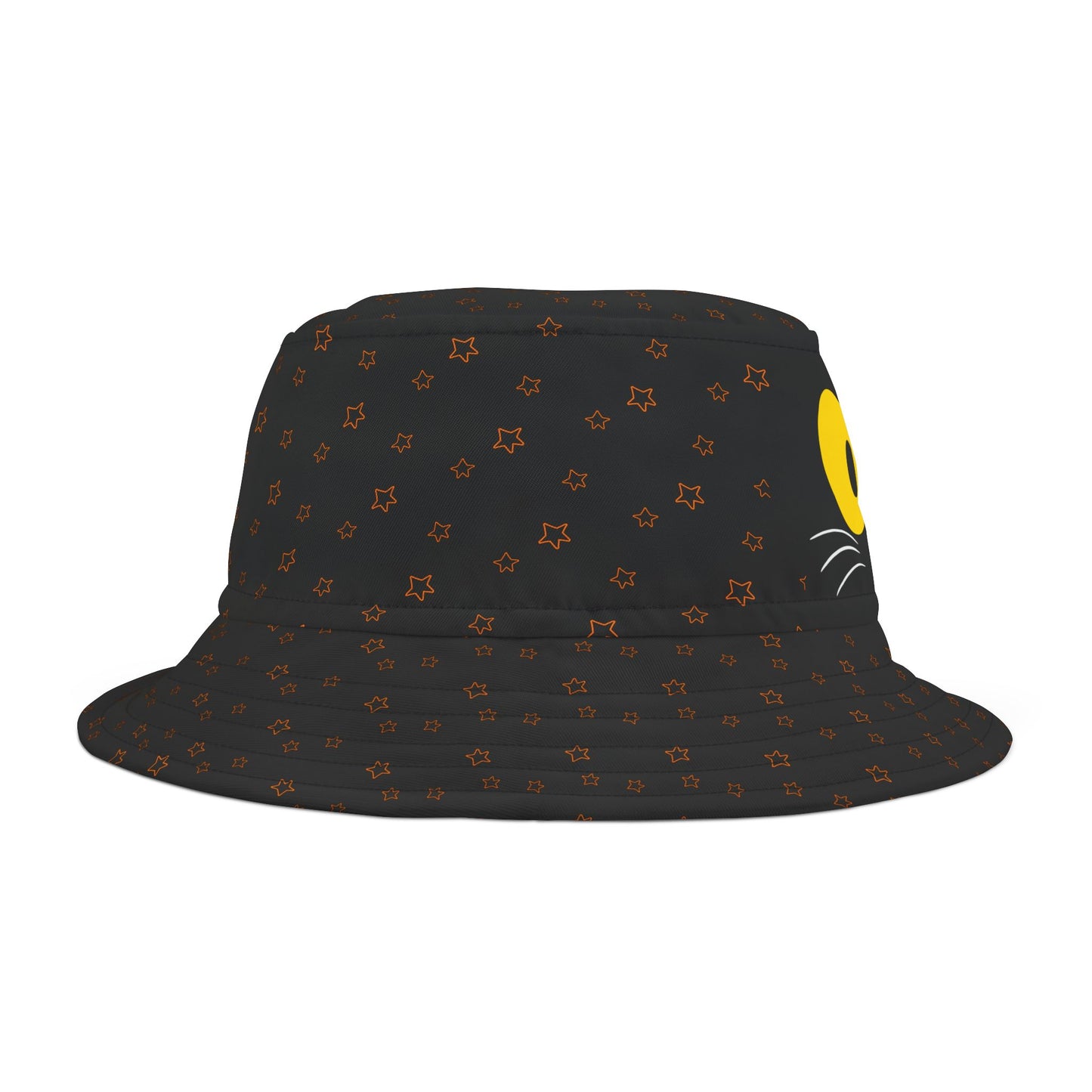 Black Cat Halloween Bucket Hat