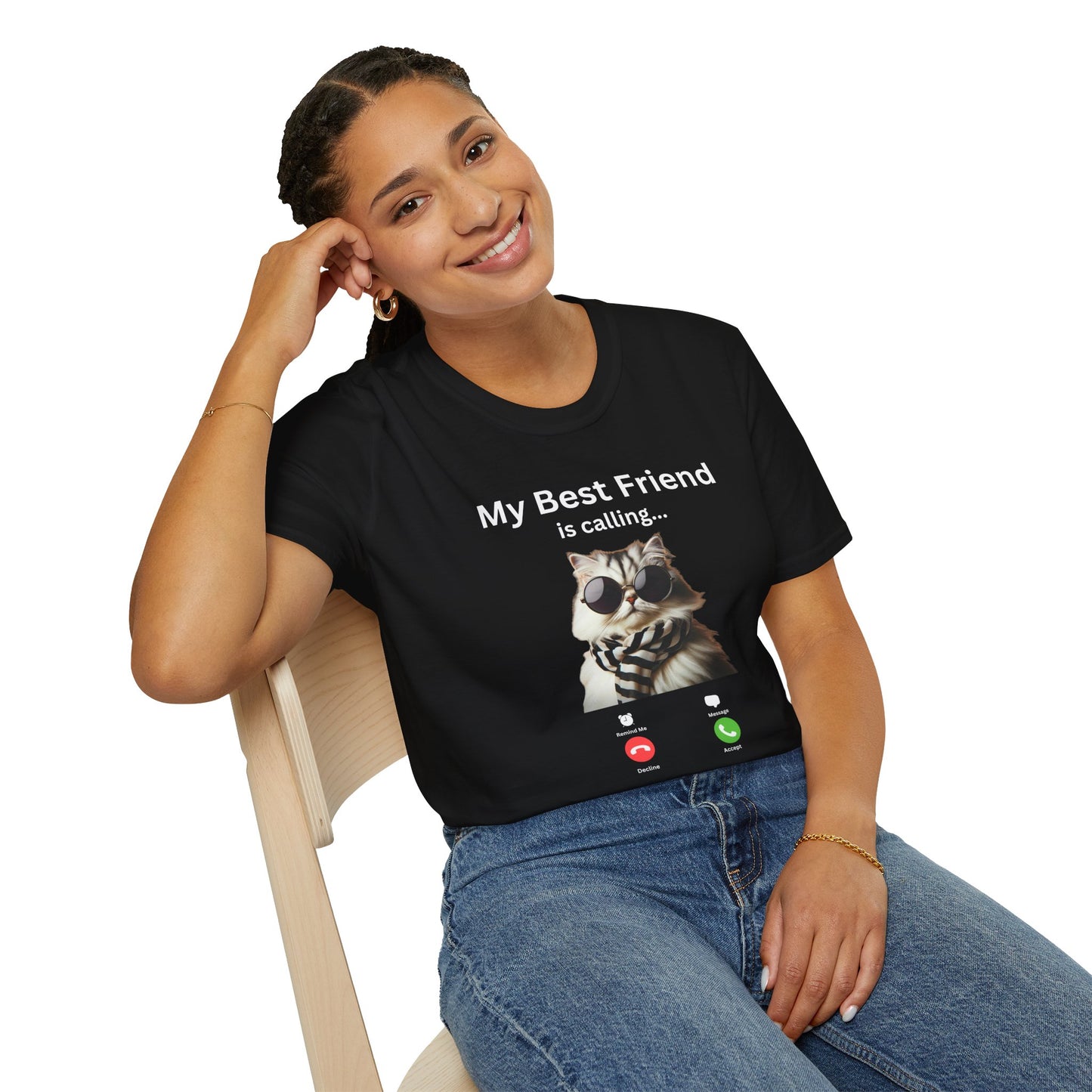 Unique kitten lover T-shirt with fun message for cat parents