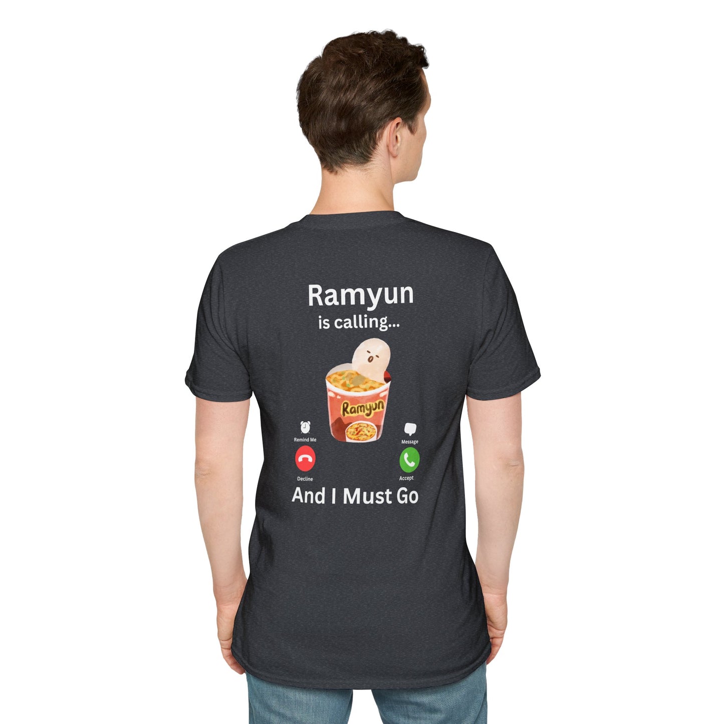 Ramyun is Calling T-Shirt – Fun South Korean Culture Tee | S-5XL