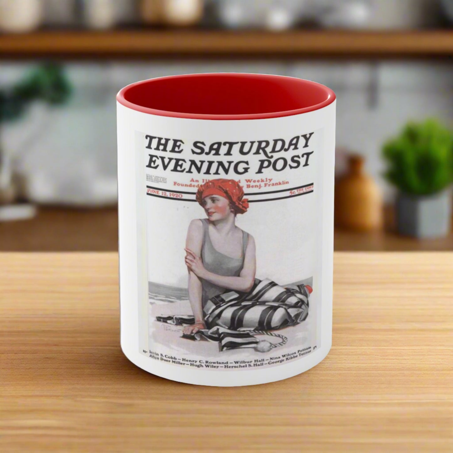 Vintage Saturday Evening Post Cover Mug - June 12, 1920 (11oz)