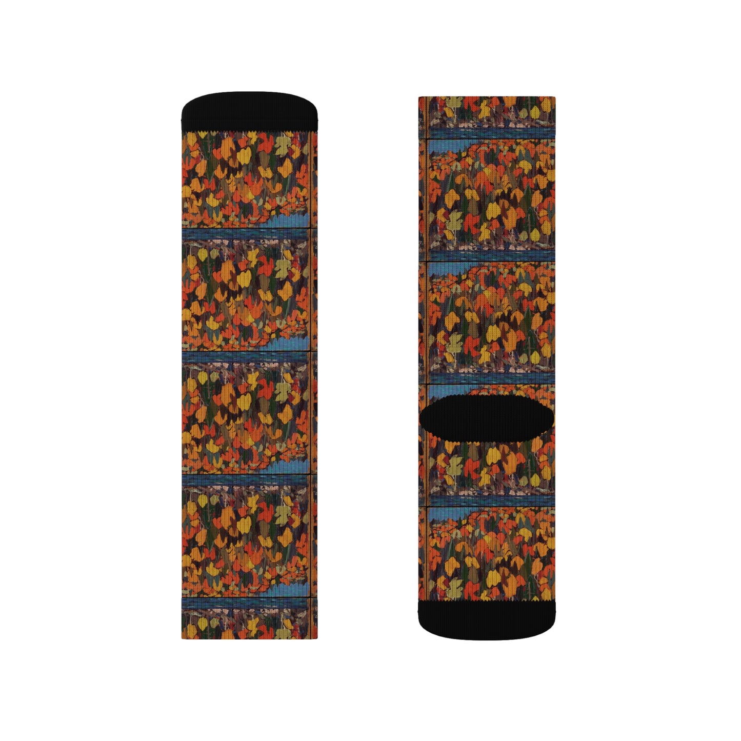 Tom Thomson "Autumn Foliage" Socks - Artistic Comfort for Your Feet
