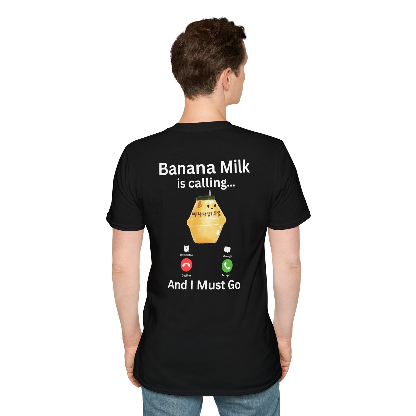 Banana Milk is Calling T-Shirt – Fun South Korean Culture Tee | S-5XL