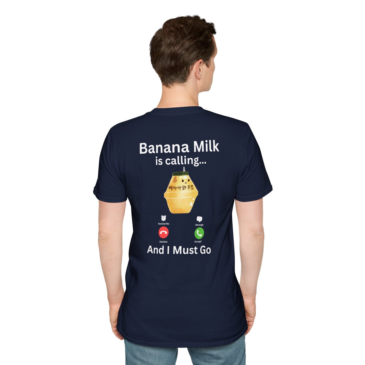 Banana Milk is Calling T-Shirt – Fun South Korean Culture Tee | S-5XL