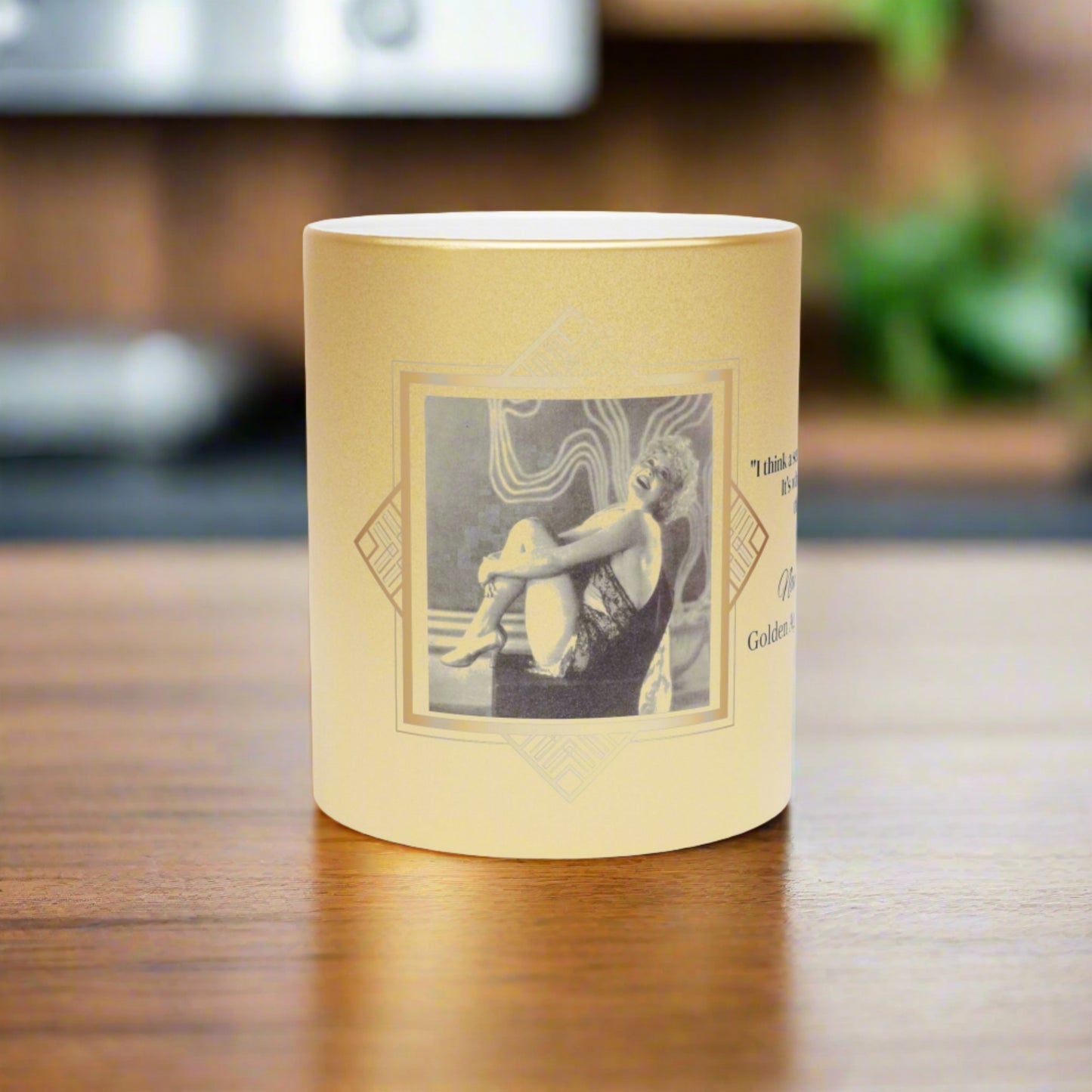 Nancy Carroll Golden Age Hollywood Actress Metallic Mug