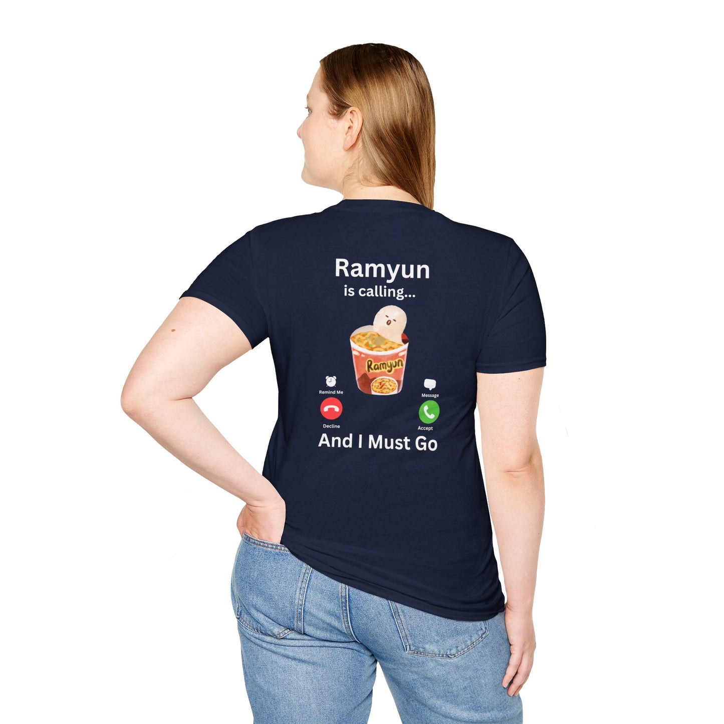 Ramyun is Calling T-Shirt – Fun South Korean Culture Tee | S-5XL