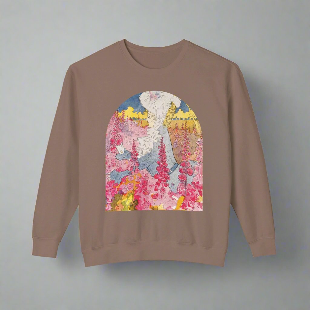 Summer (1907) by Penrhyn Stanlaws – Vintage Art Unisex Crewneck Sweatshirt featuring a classic artwork design for both men and women.