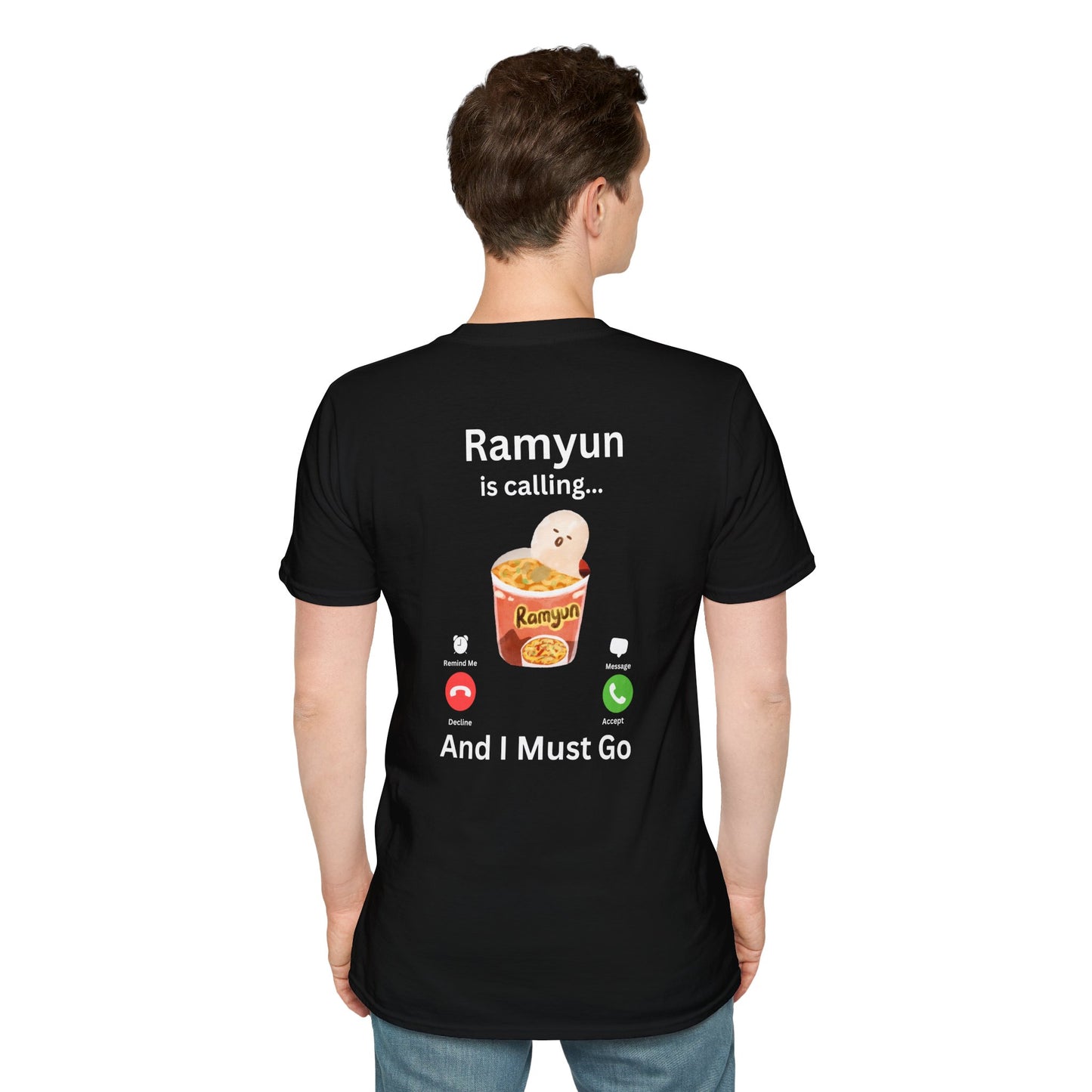 Ramyun is Calling T-Shirt – Fun South Korean Culture Tee | S-5XL