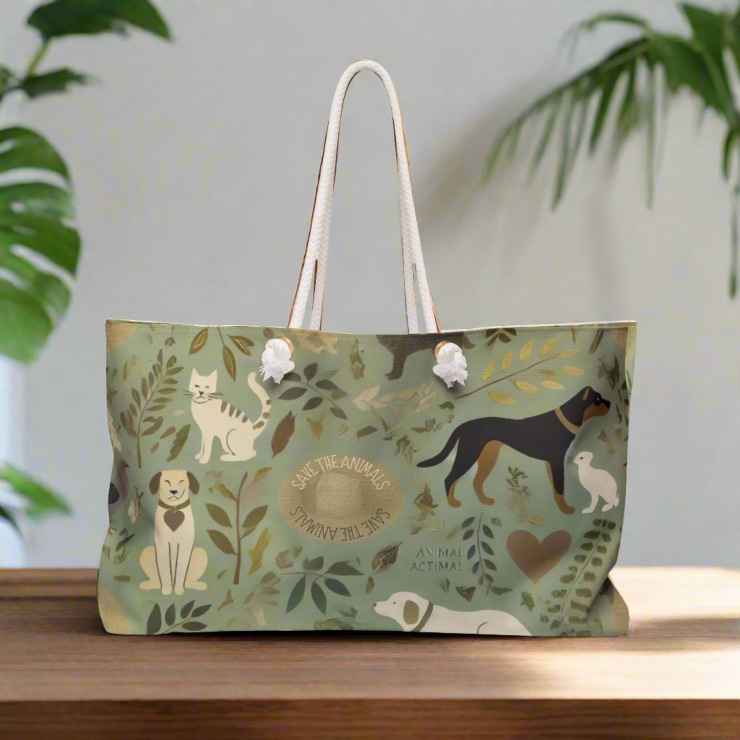Save the Animals Estelle Taylor Weekender Bag