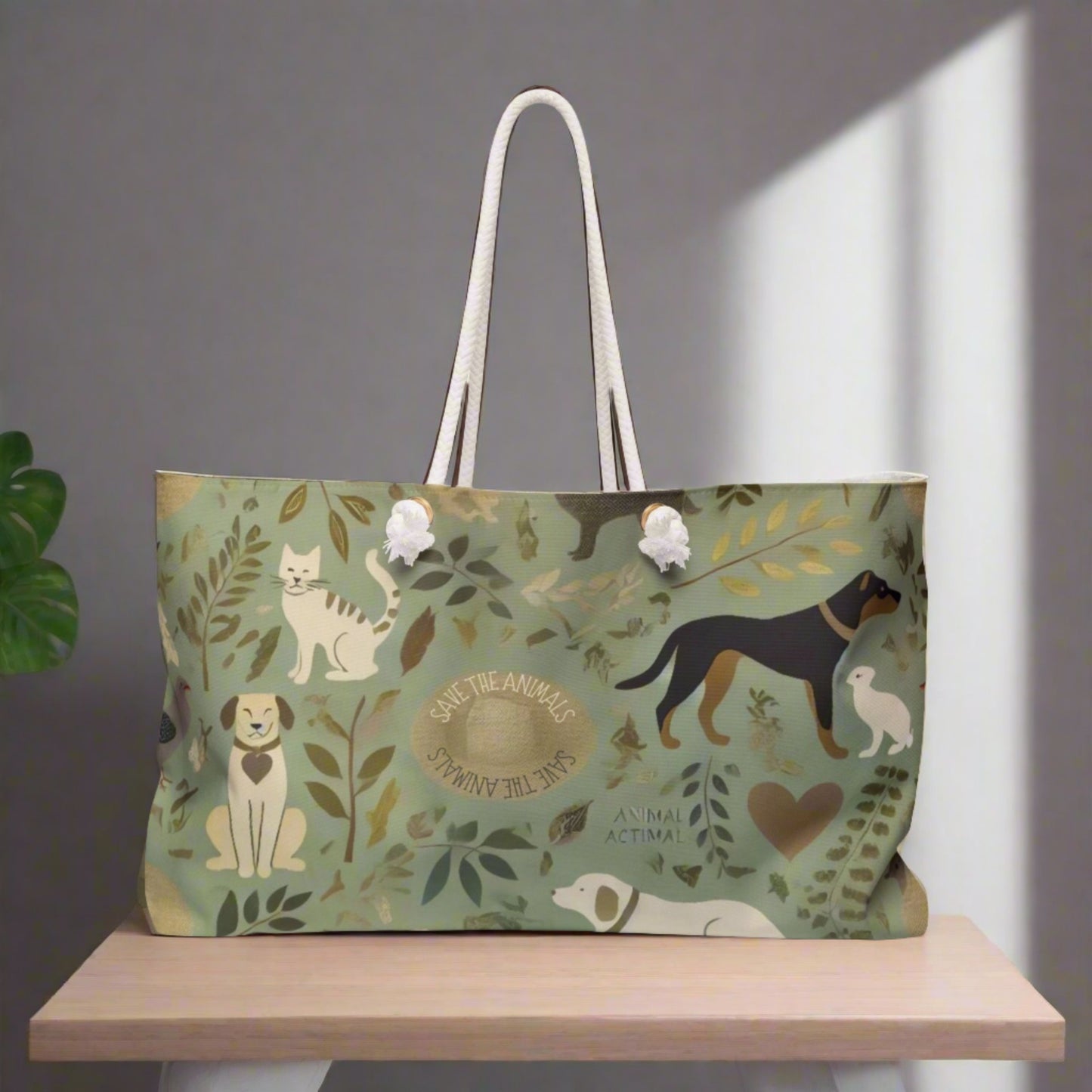 Save the Animals Estelle Taylor Weekender Bag