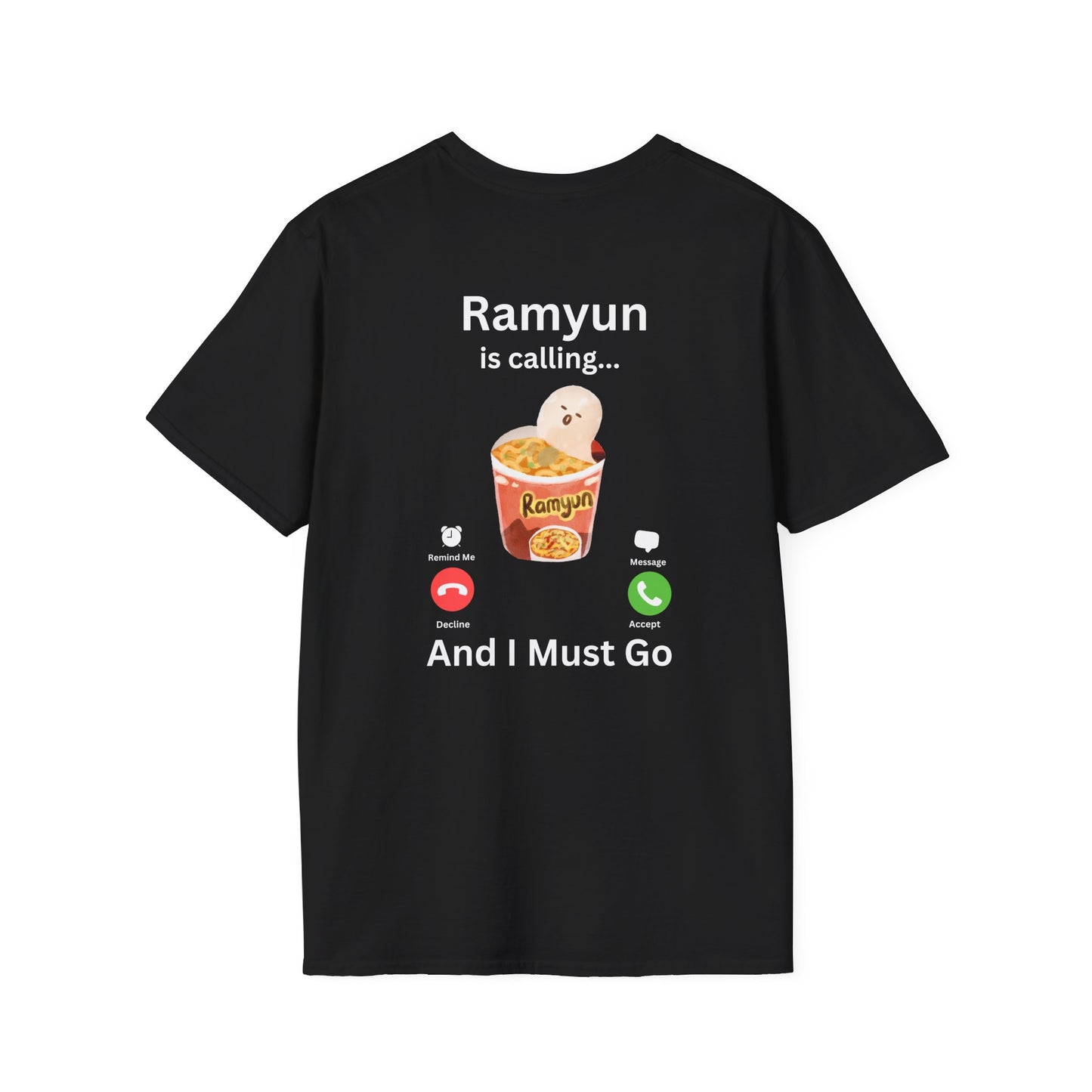 Ramyun is Calling T-Shirt – Fun South Korean Culture Tee | S-5XL