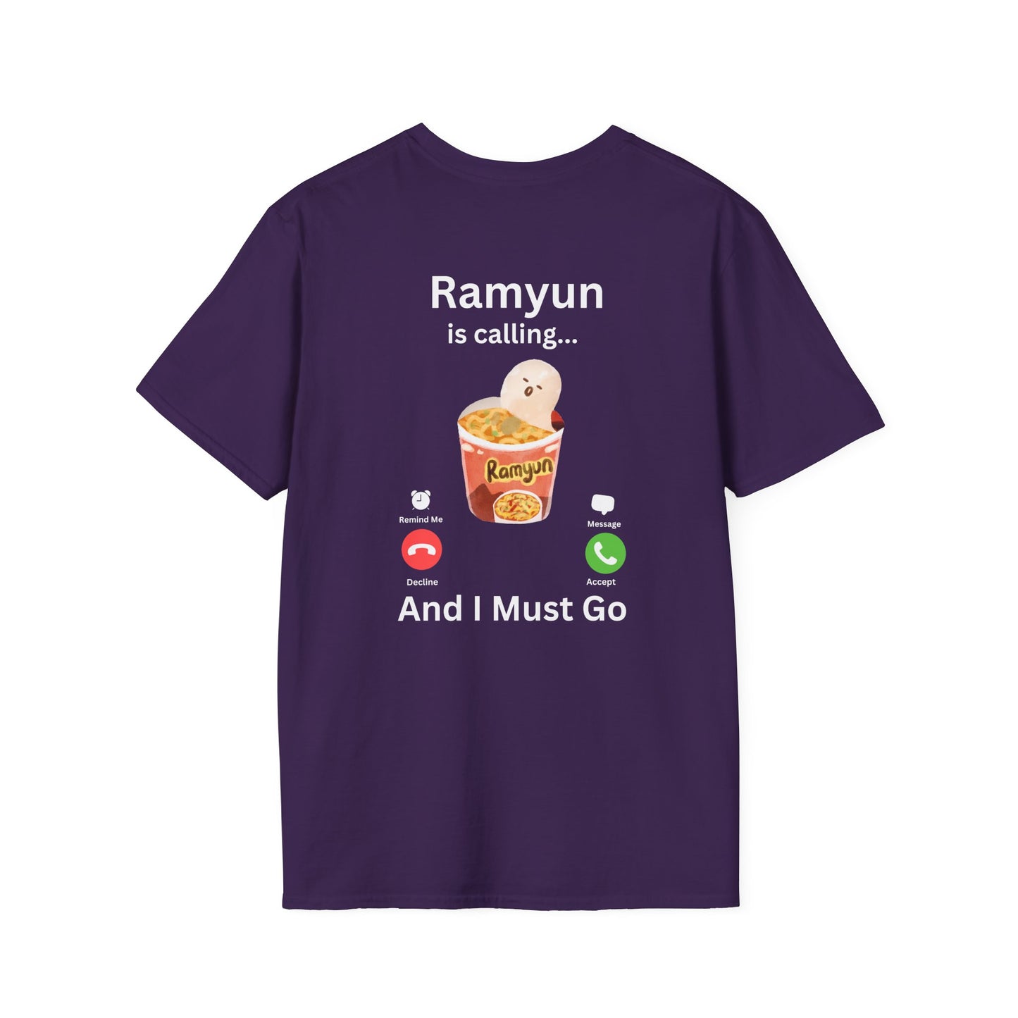 Ramyun is Calling T-Shirt – Fun South Korean Culture Tee | S-5XL