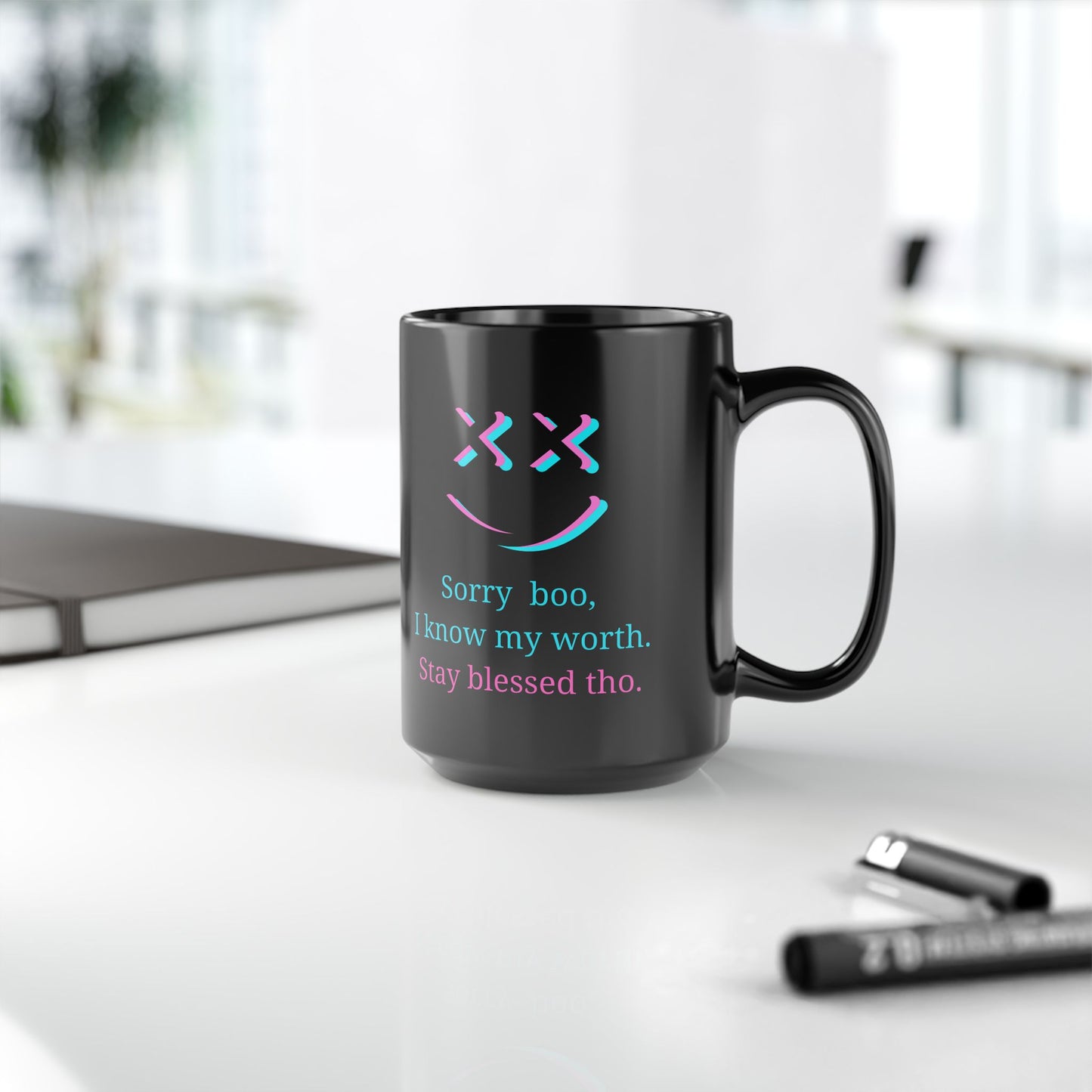 "Unapologetically Me" 11oz/15oz Coffee Mug - Motivational, Know Your Worth Mug