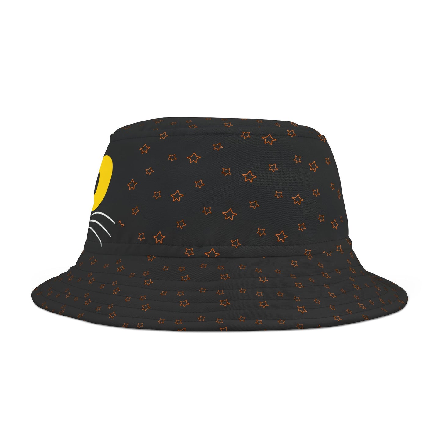 Black Cat Halloween Bucket Hat