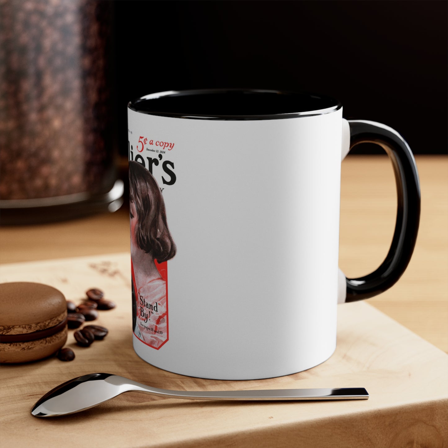 Vintage Collier's Magazine Cover Coffee Mug (11oz)