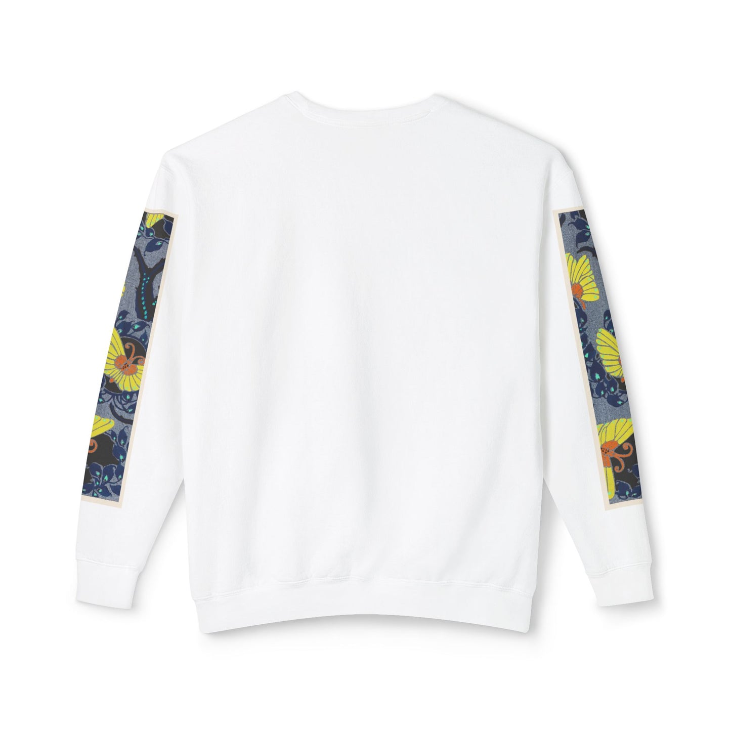 Art Nouveau Butterfly Crewneck Sweatshirt – E. A. Séguy Inspired Unisex Sweater