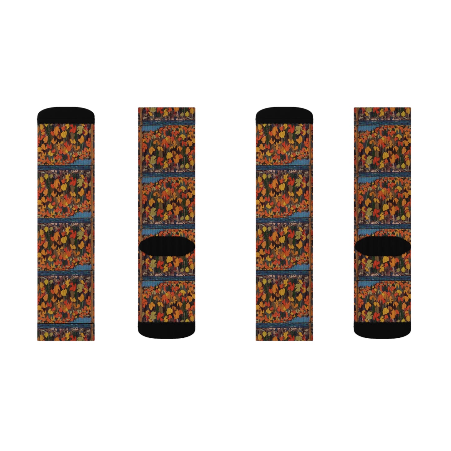 Tom Thomson "Autumn Foliage" Socks - Artistic Comfort for Your Feet