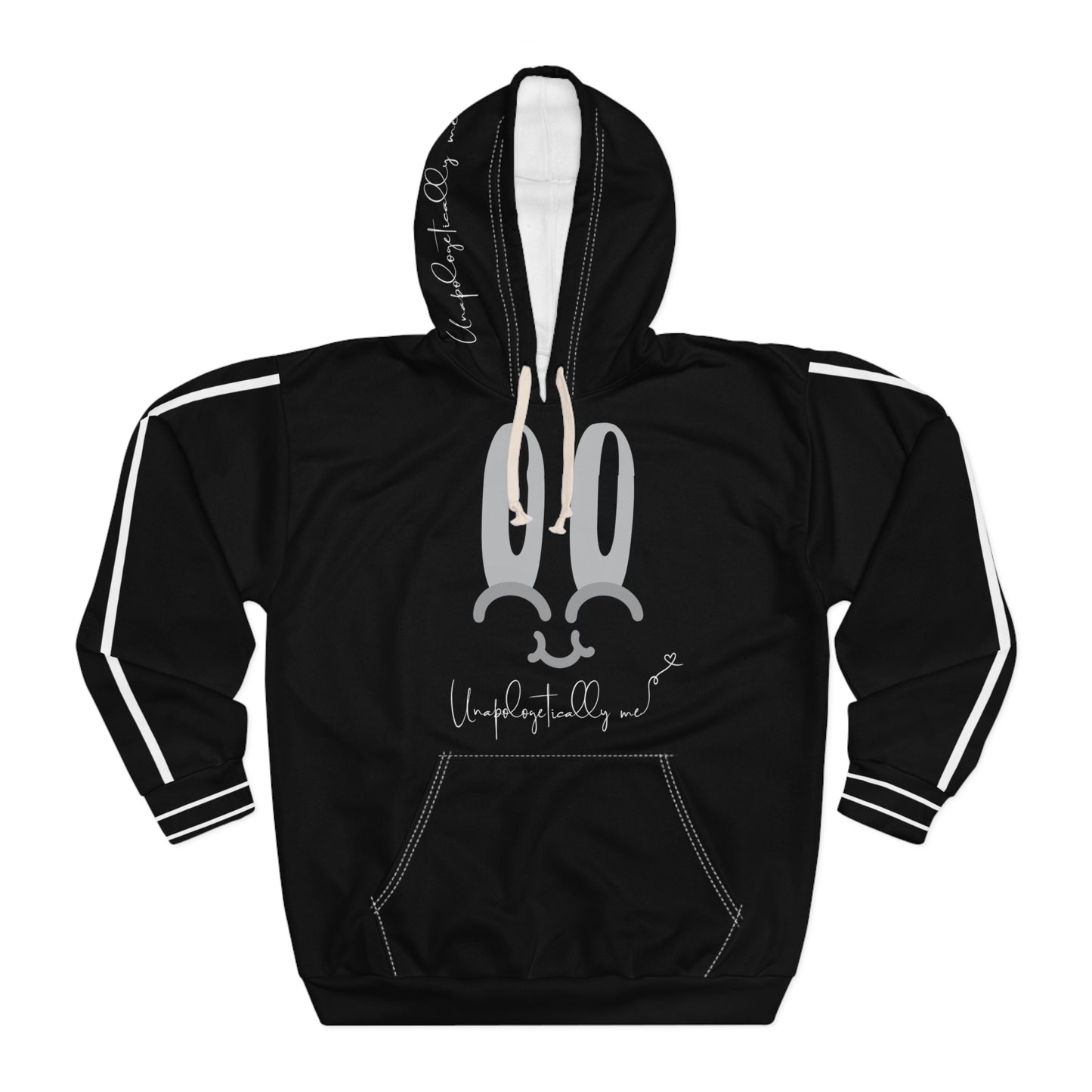"You Are Enough" Motivational Hoodie with Unapologetically Me Bunny Design