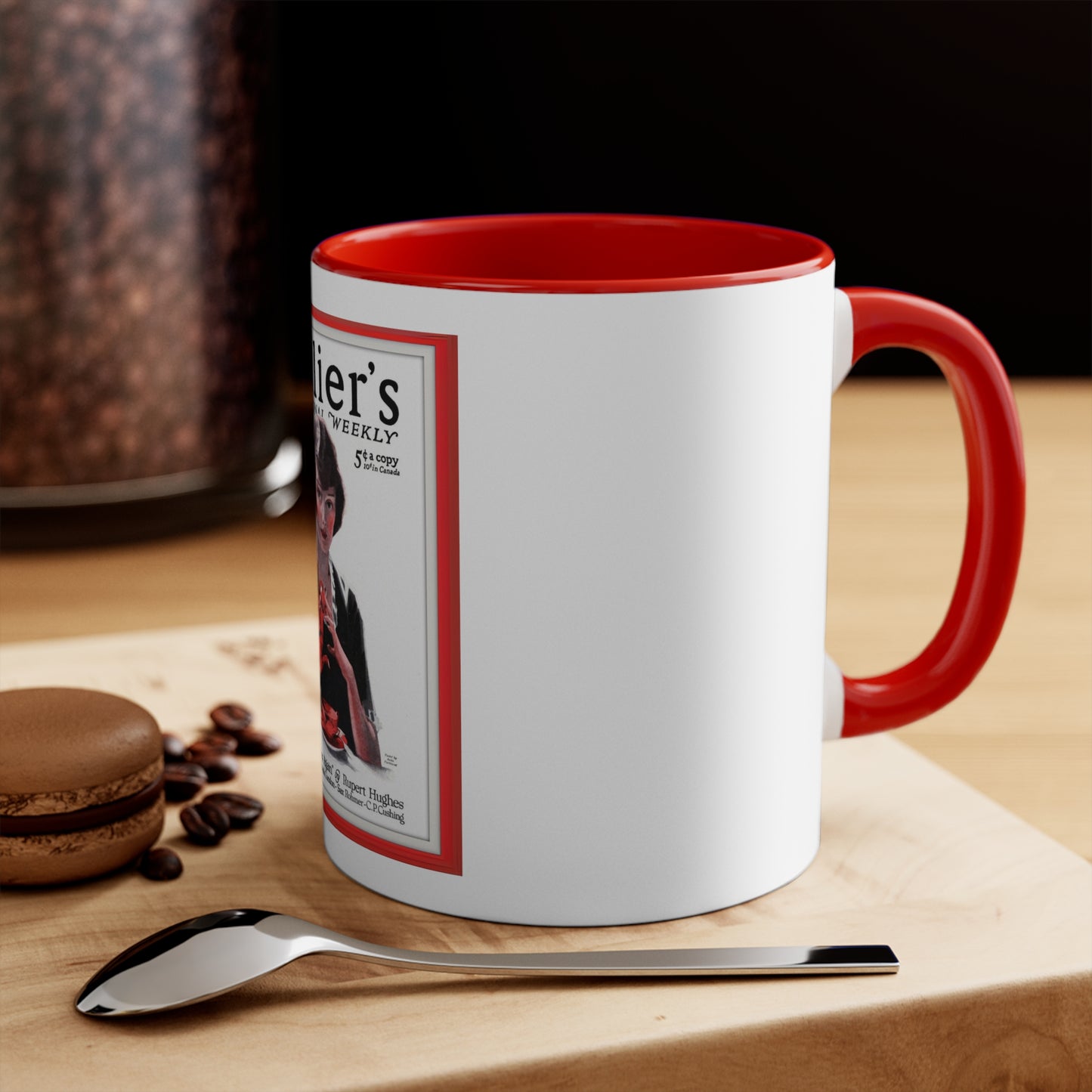 Vintage Collier's Magazine Cover Coffee Mug (11oz)