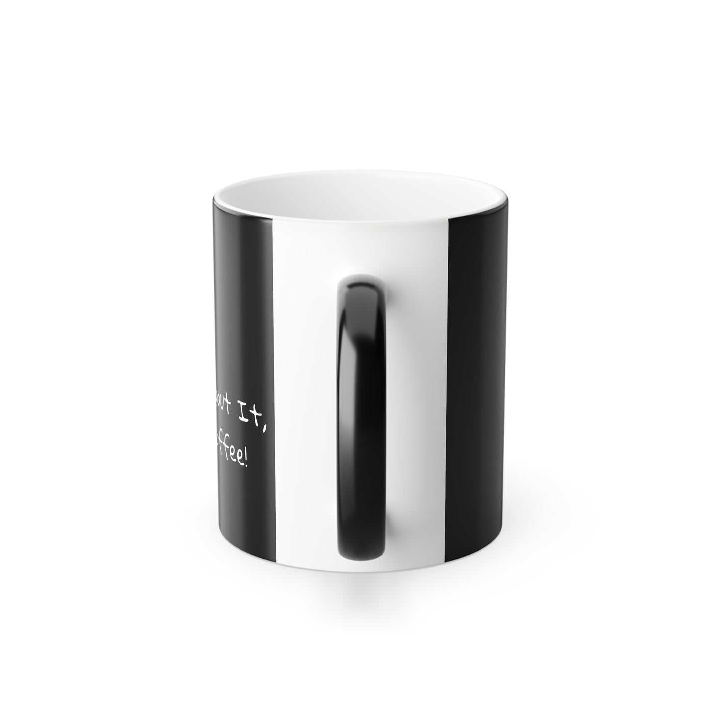 No Bones About It Heat-Activated Color-Changing Mug, 11oz, featuring a skeleton design that changes color with heat.