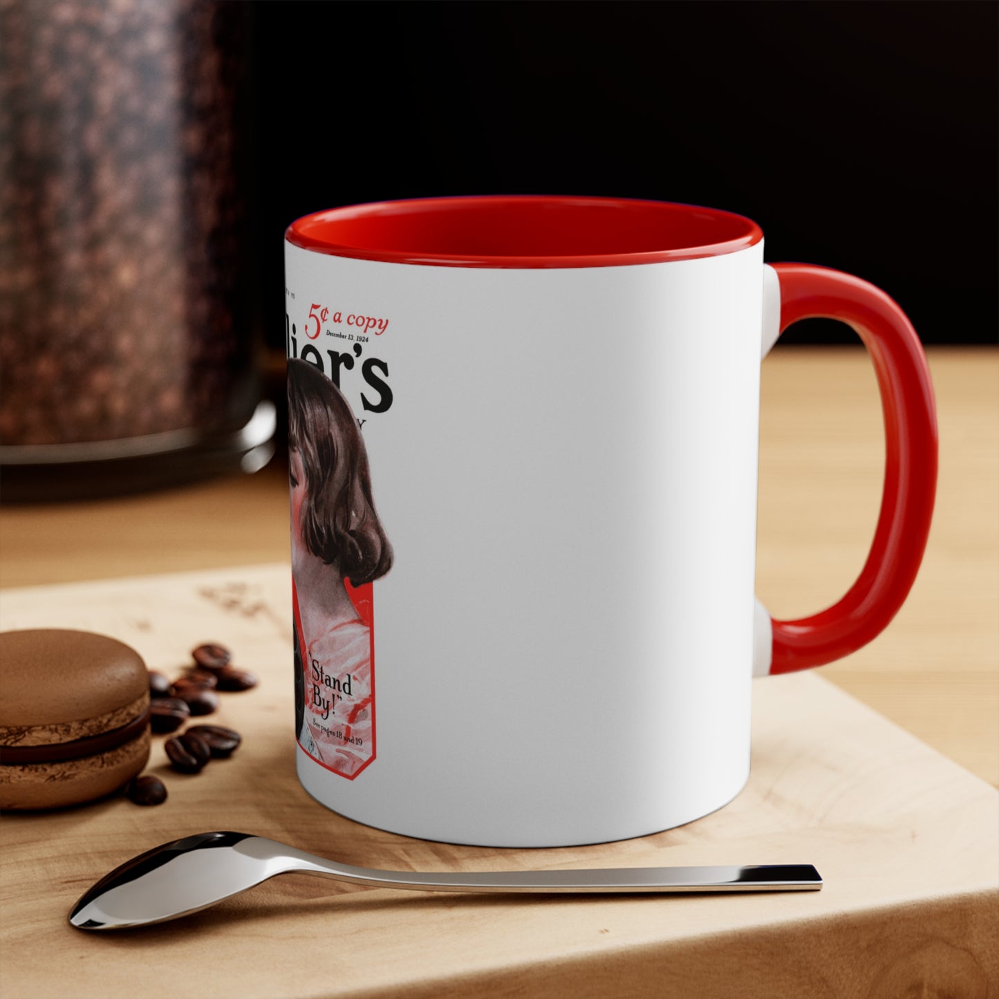 Vintage Collier's Magazine Cover Coffee Mug (11oz)