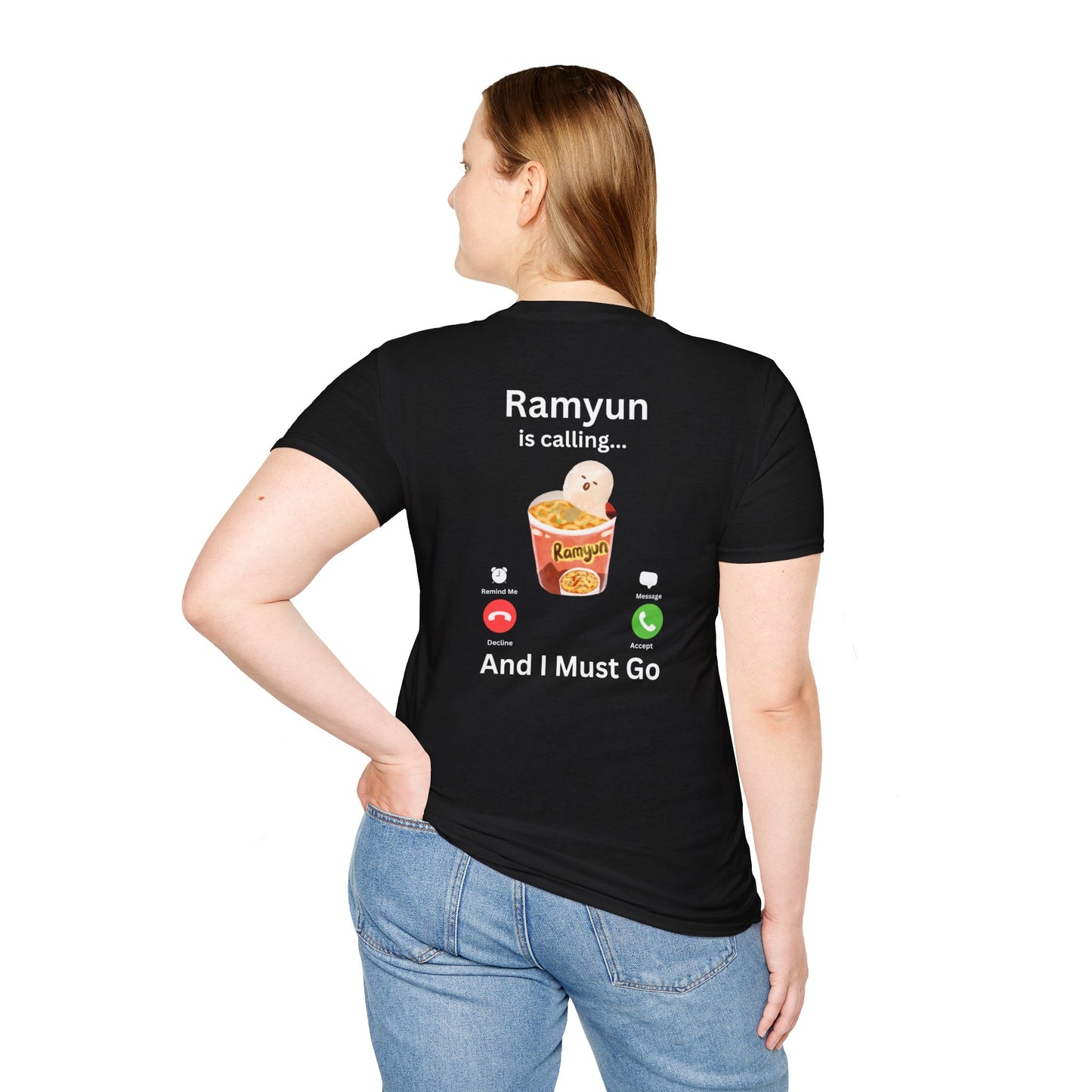 Ramyun is Calling T-Shirt – Fun South Korean Culture Tee | S-5XL