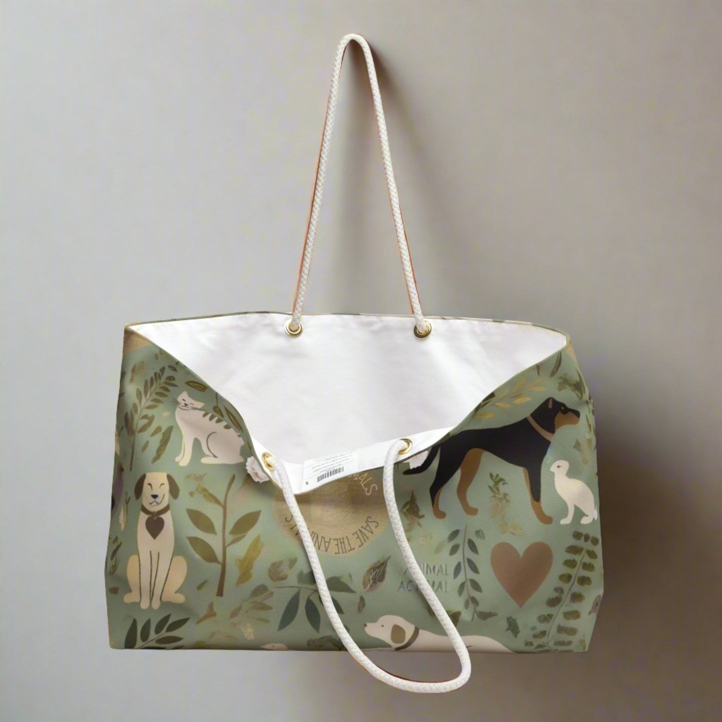 Save the Animals Estelle Taylor Weekender Bag