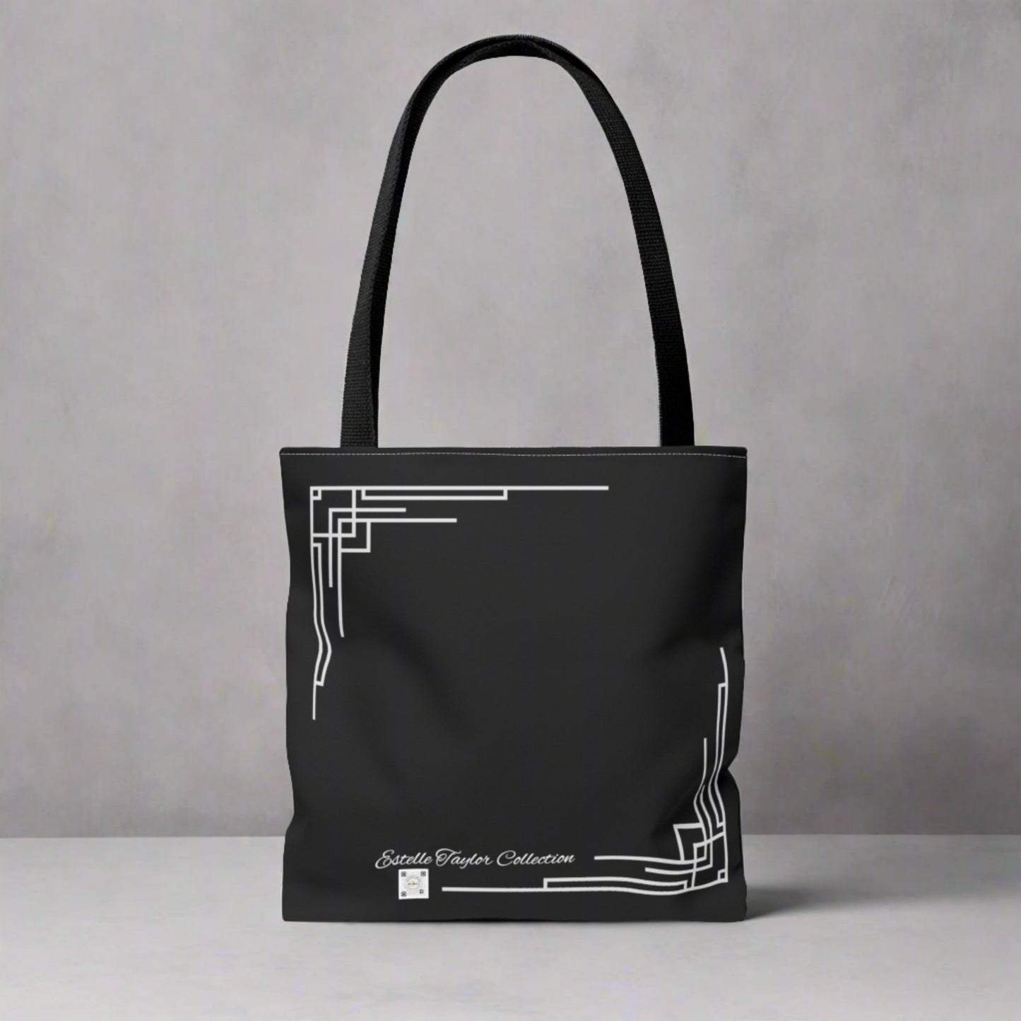 Vintage Estelle Taylor Tote Bag - Art Deco Elegance