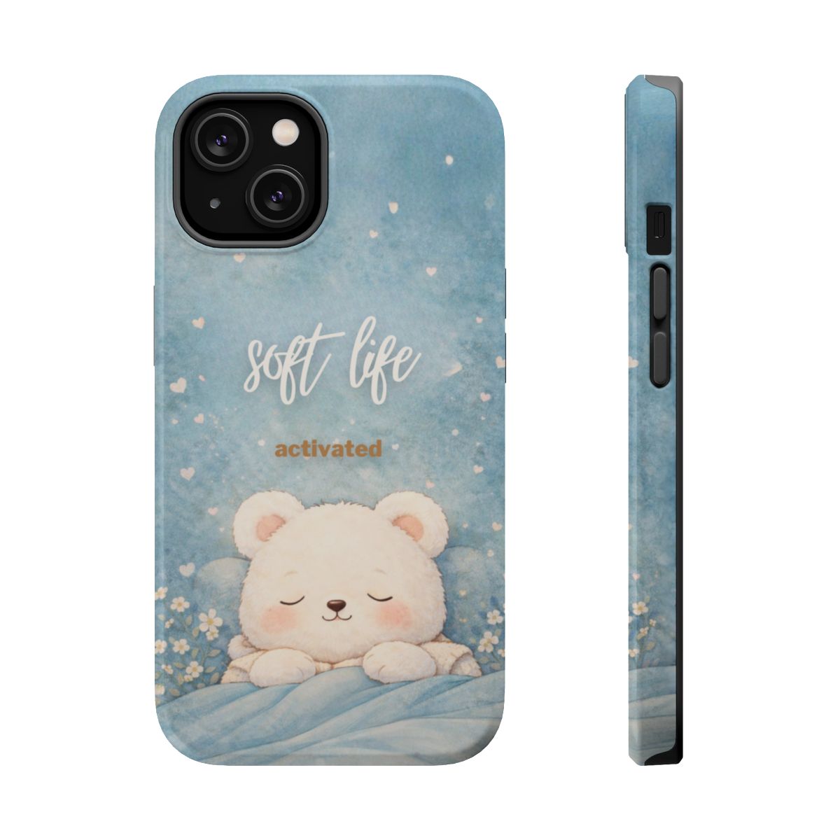 Soft Life Activated iPhone Case | Bear Design