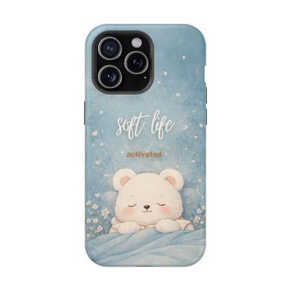 Soft Life Activated iPhone Case | Bear Design