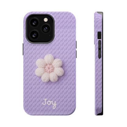 Soft Life Crochet iPhone Case | Lavender