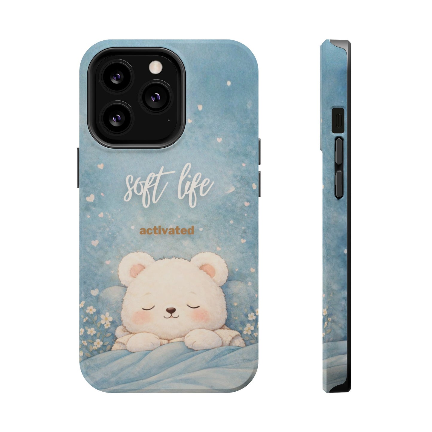 Soft Life Activated iPhone Case | Bear Design