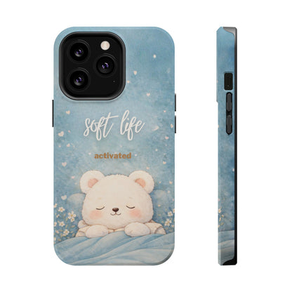 Soft Life Activated iPhone Case | Bear Design