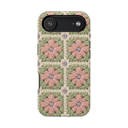 Soft Life Crochet iPhone Case | Granny Square