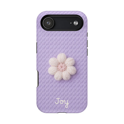 Soft Life Crochet iPhone Case | Lavender