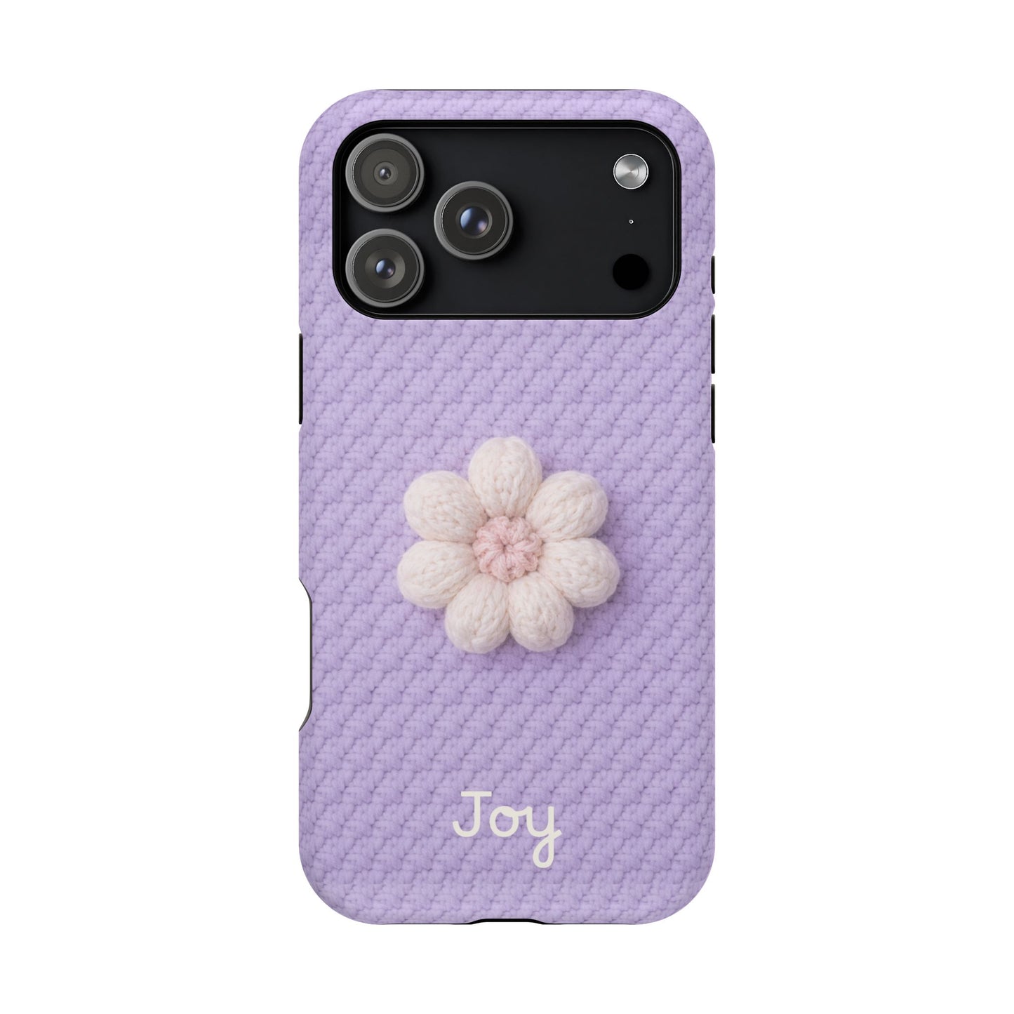Soft Life Crochet iPhone Case | Lavender